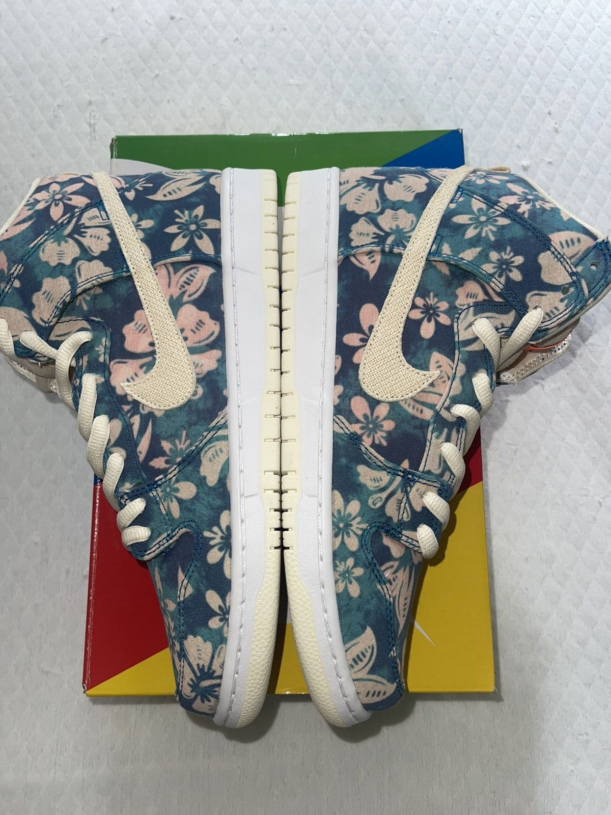 Nike NIKE HAWAII SB DUNK HIGH PRO QS 10.5 DS OG ALL AQUAMARINE Size US 10.5 / EU 43-44 - 5 Thumbnail