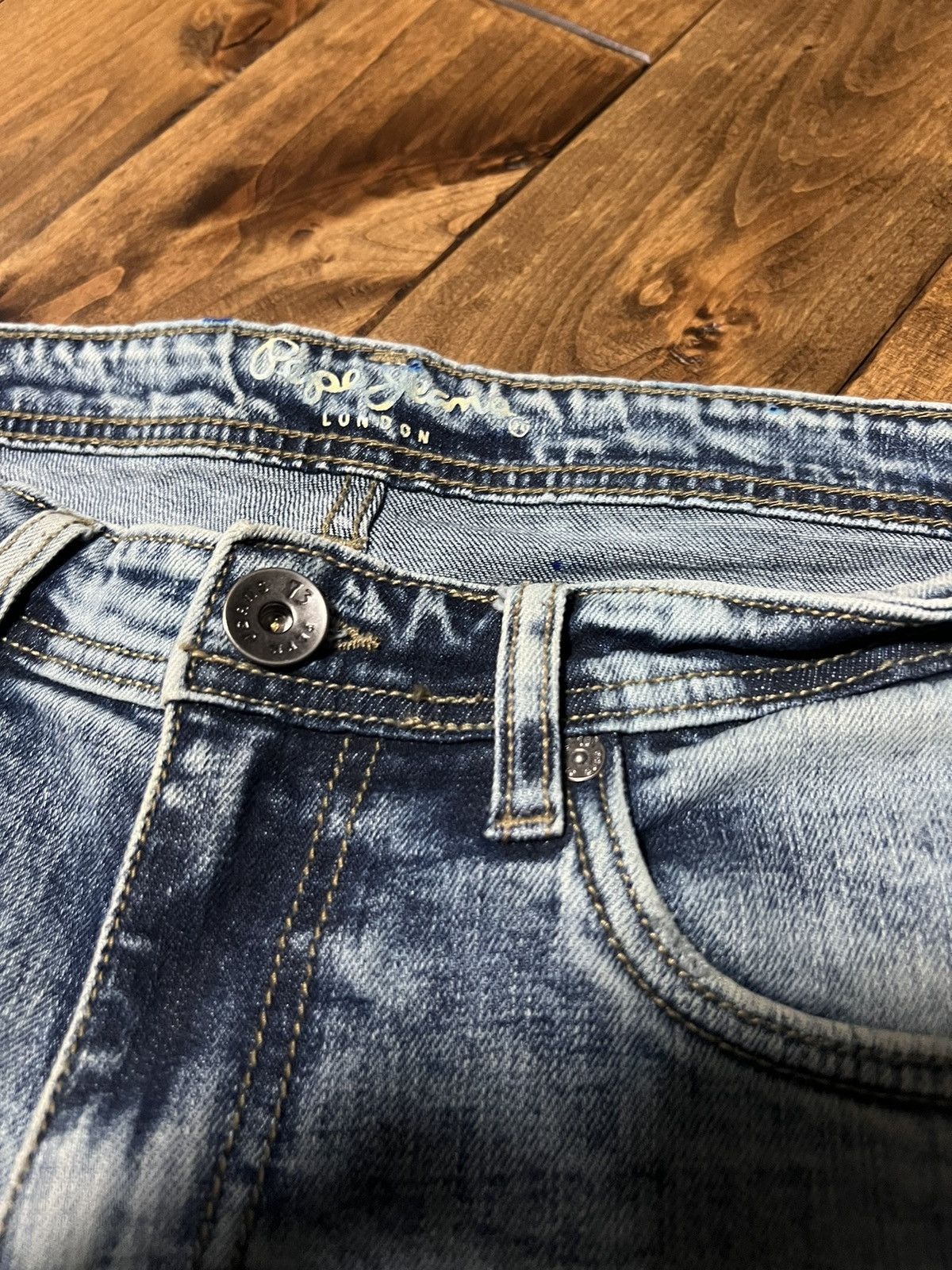 If Six Was Nine × Pepe Jeans Pepe Jeans light denim Size US 30 / EU 46 - 8 Thumbnail