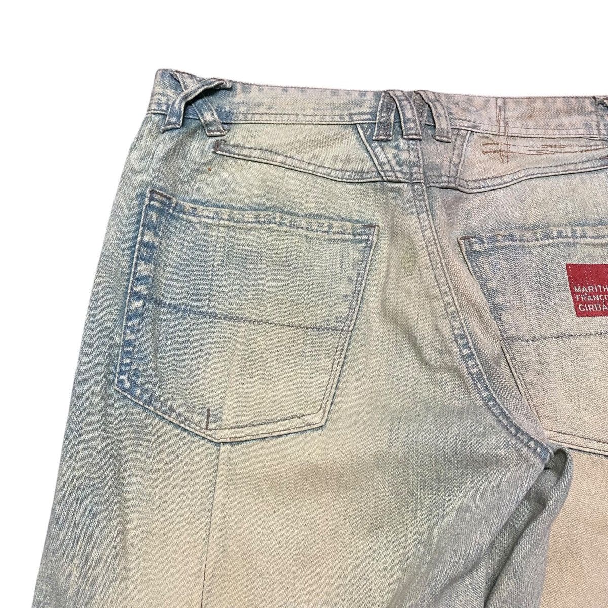 Marithe + Francois Girbaud Marithe Francois Girbaud Denim Mudwash Baggy Jeans Size US 32 / EU 48 - 11 Thumbnail
