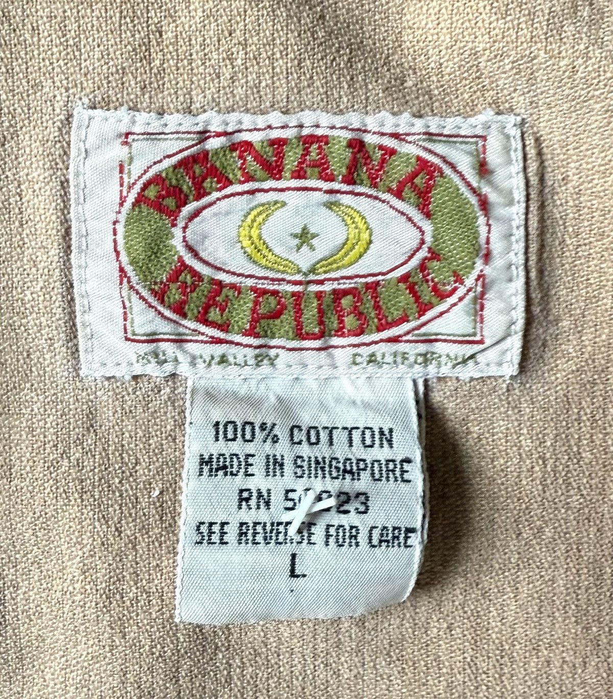 Banana Republic Vintage 90s Banana Republic Long-Sleeve Shirt (XL) Size US L / EU 52-54 / 3 - 5 Thumbnail