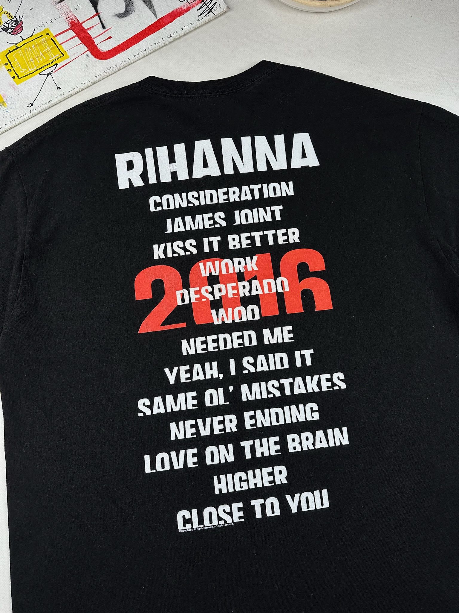 Rap Tees RIHANNA TEES Size US XL / EU 56 / 4 - 5 Thumbnail
