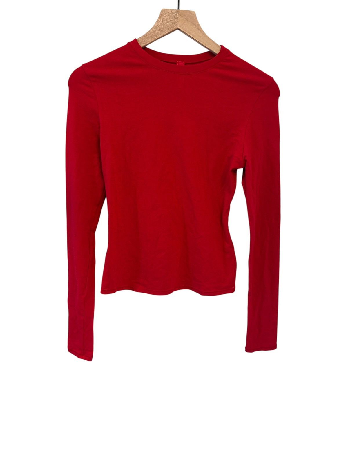 SKIMS Skims Cotton Jersey T- Shirt Cranberry M Brand New Size M / US 6-8 / IT 42-44 - 4 Thumbnail