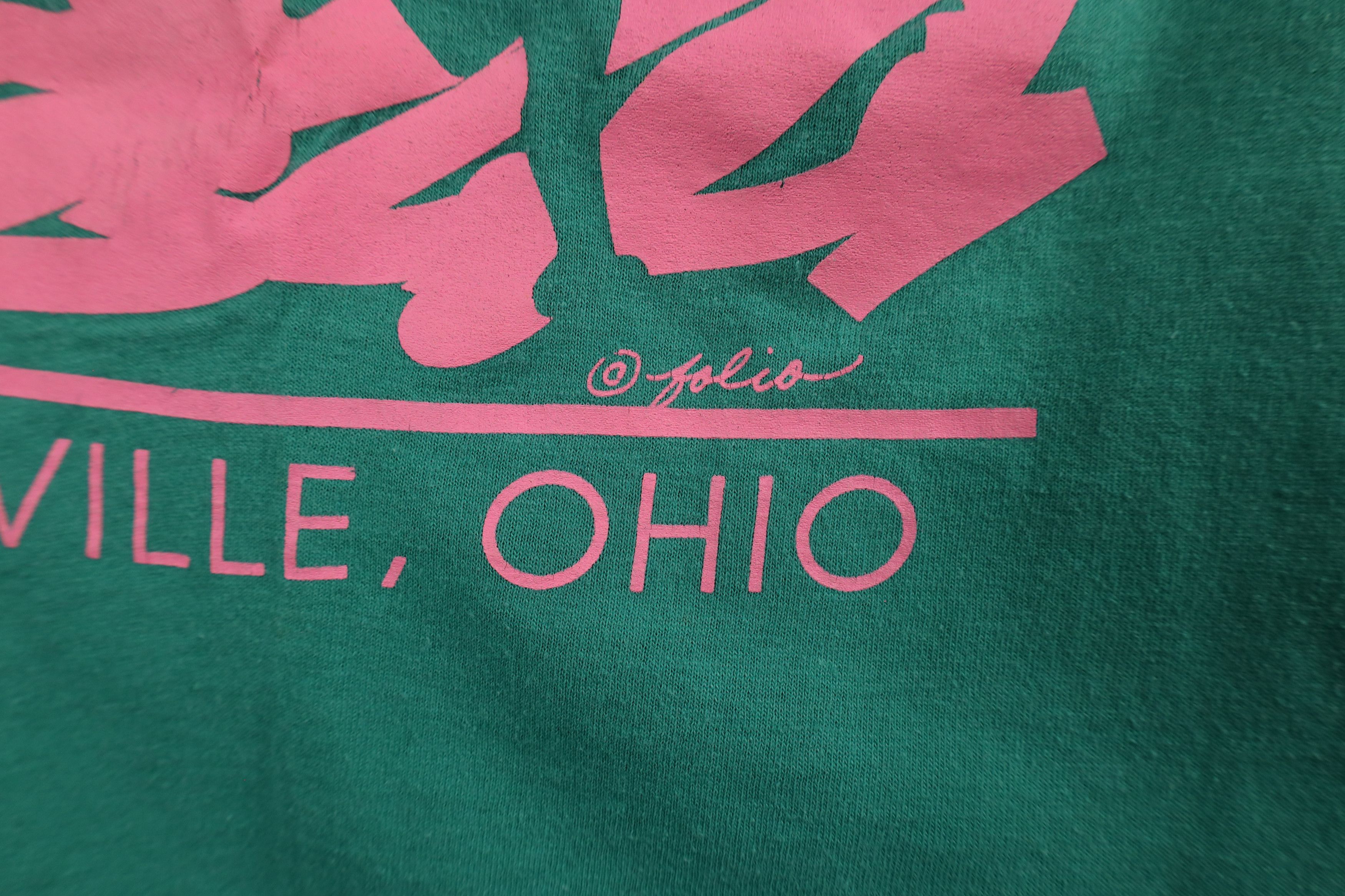 Vintage Vintage 80s 90s Run For the Rock Road Race Ohio T-Shirt USA Size L / US 10 / IT 46 - 5 Thumbnail