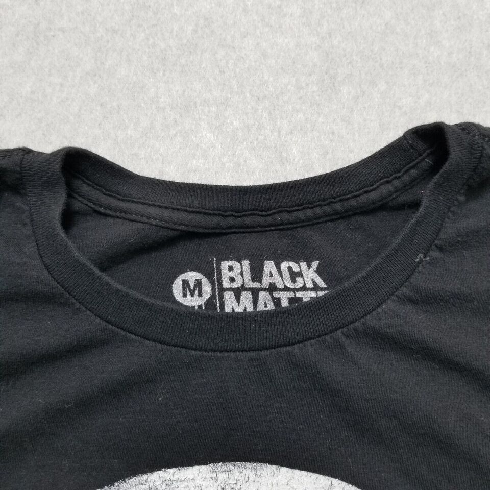 Other Black Matter Shirt Mens Medium Short Sleeve Crew Neck Skull Size US M / EU 48-50 / 2 - 5 Thumbnail