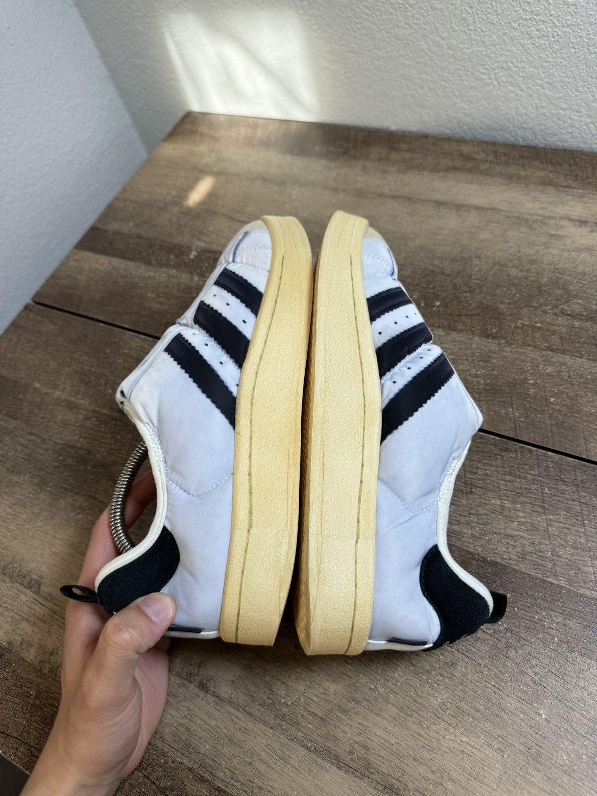 Adidas adidas Originals Puffylette Mens Shoe White Black Sz 9 Size US 9 / EU 42 - 5 Thumbnail