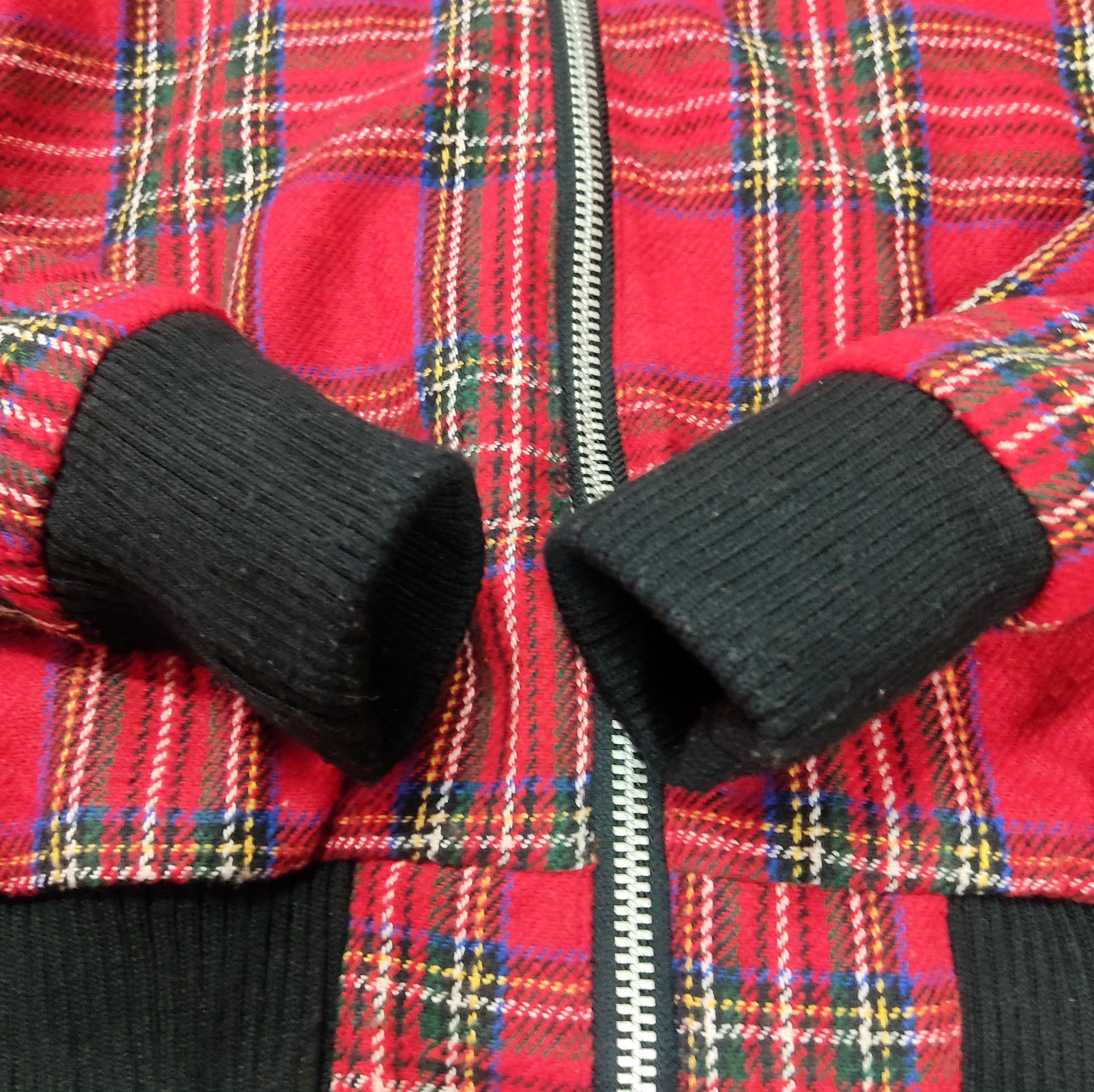 Beauty Beast HELL'S CAT PUNK Sex Pistols Inspired Tartan Hooded Jacket Size XS / US 0-2 / IT 36-38 - 8 Thumbnail