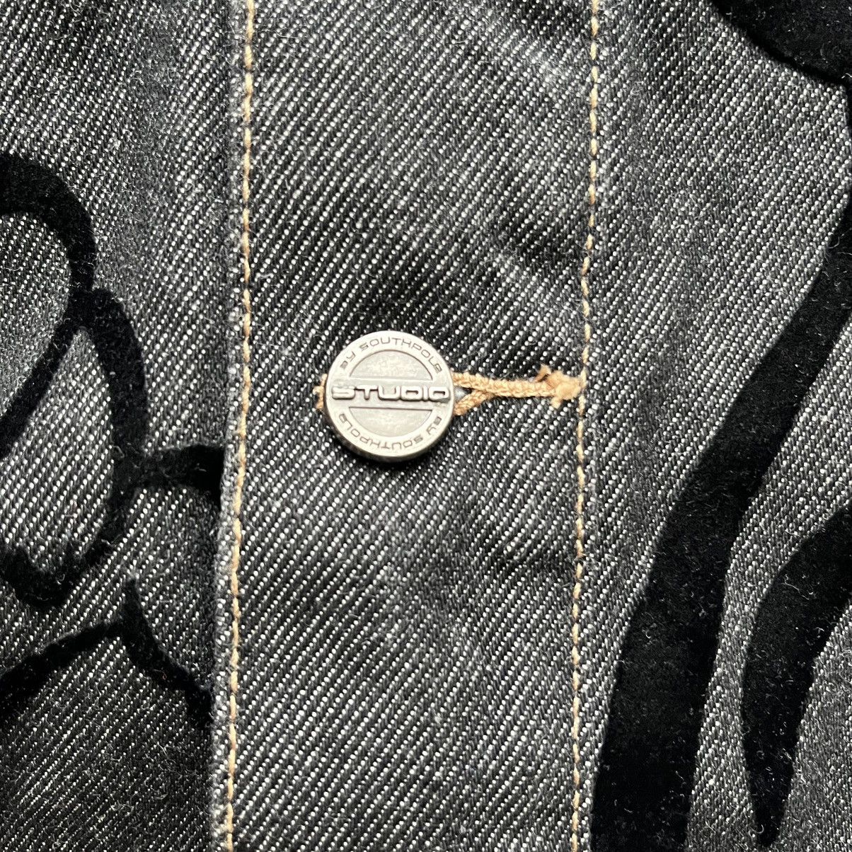 Southpole × Vintage CRAZY Y2K South Pole Studio Looney Tunes Denim Jacket XXL Size US XXL / EU 58 / 5 - 5 Thumbnail