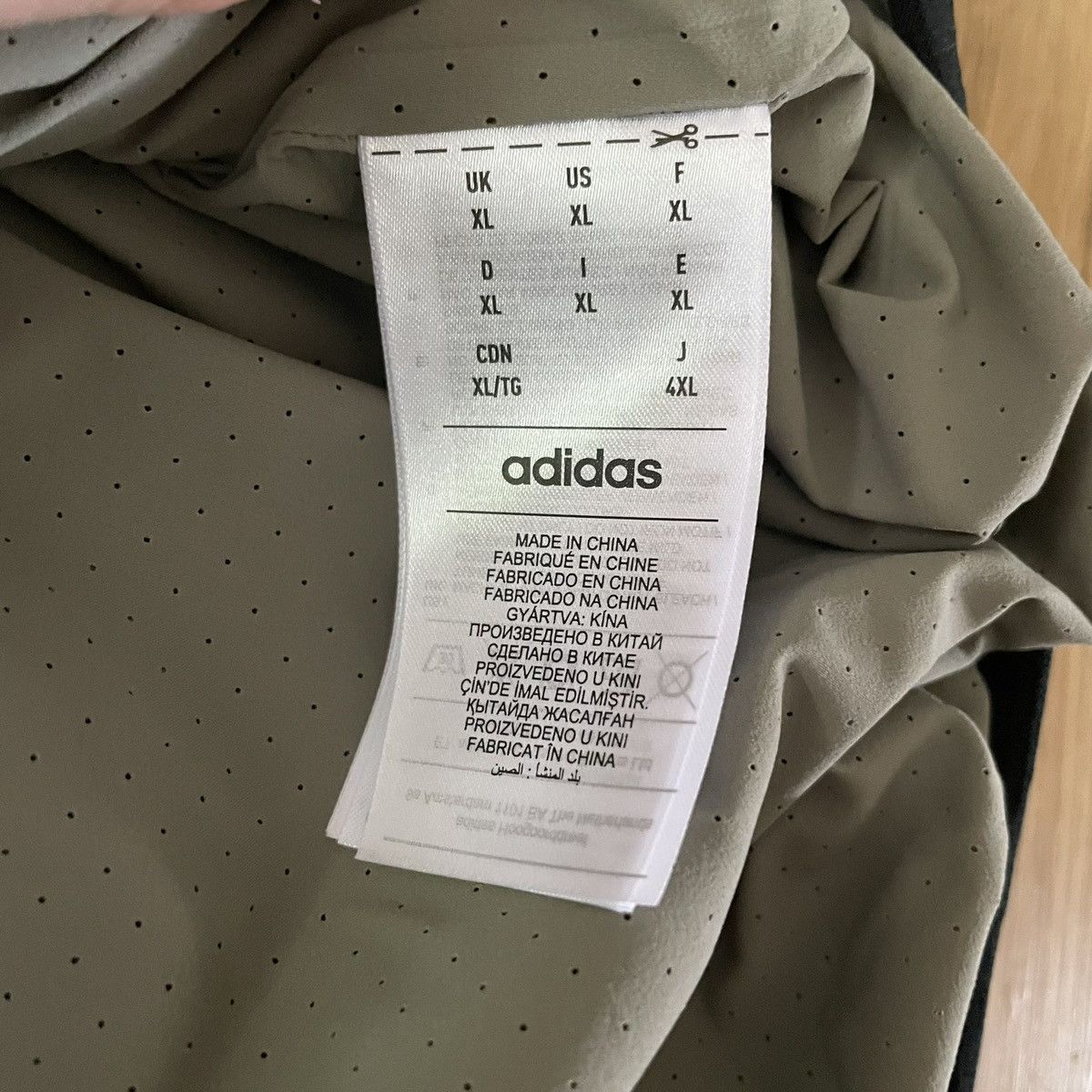 Fear of God Adidas Fear of God Athletics Suede Fleece Hoodie in Clay Size US XL / EU 56 / 4 - 4 Thumbnail