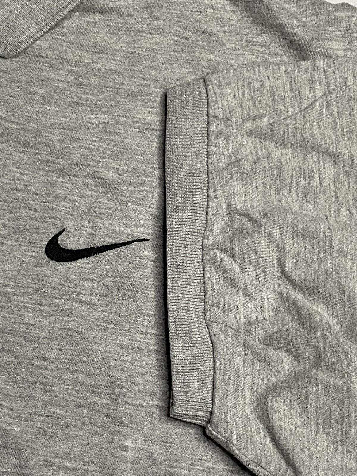 Nike × Vintage Vintage Nike logo Grey polo Collared Tshirt Size US M / EU 48-50 / 2 - 3 Thumbnail