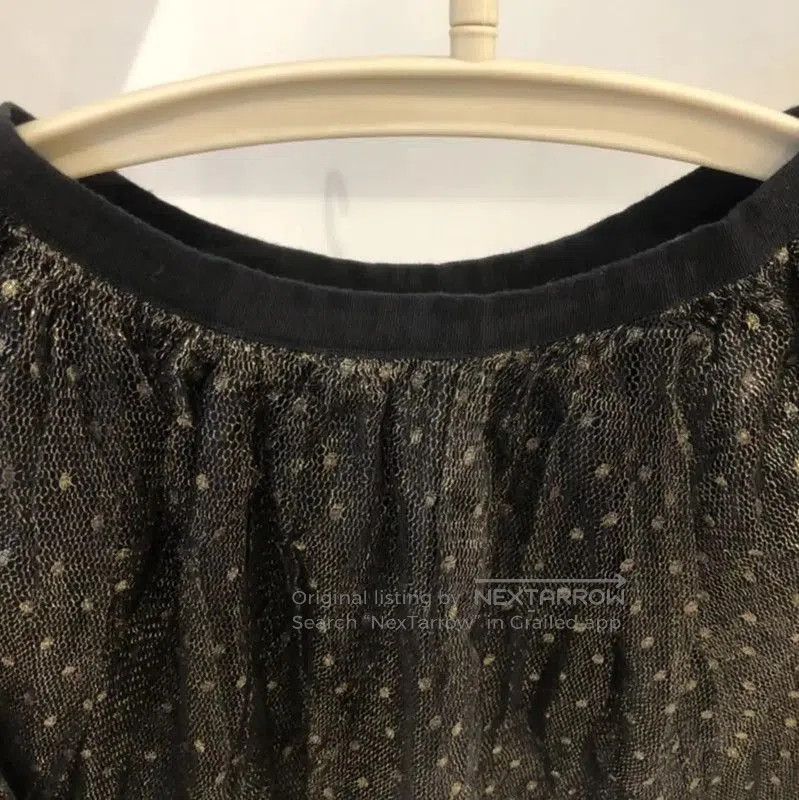 Valentino Valentino Women's Gold Cotton Blend Skirt . Size 26" / US 2 / IT 38 - 4 Thumbnail