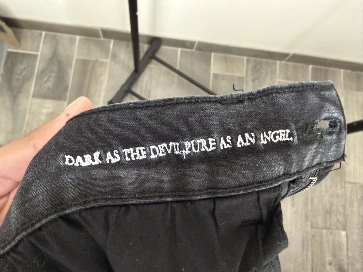 Other From Pure To You Black Waxed Denim Size US 30 / EU 46 - 5 Thumbnail