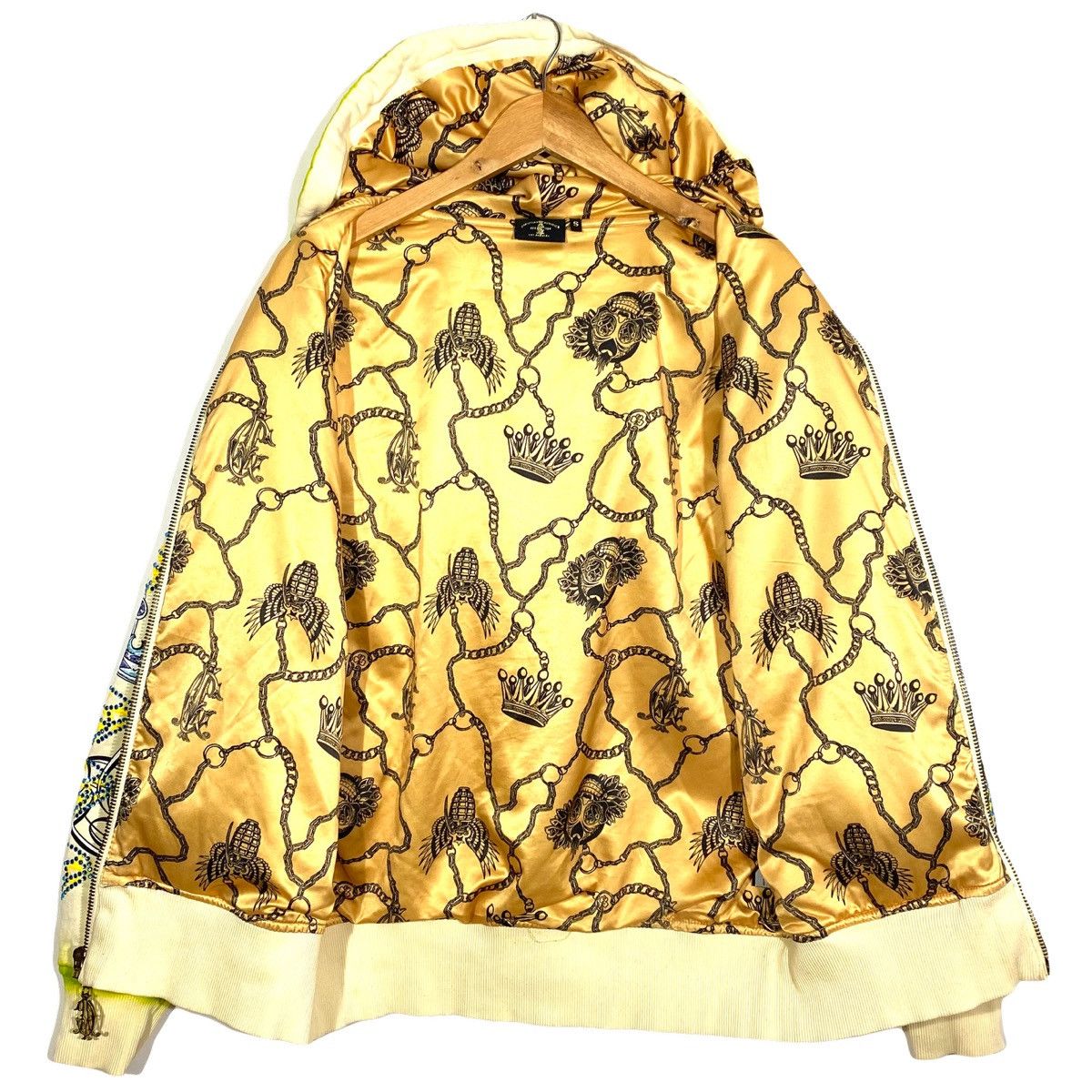 Christian Audigier Hoodie Graphique Strass y2k Vintage 2000s Christian Audigier Size US S / EU 44-46 / 1 - 3 Thumbnail