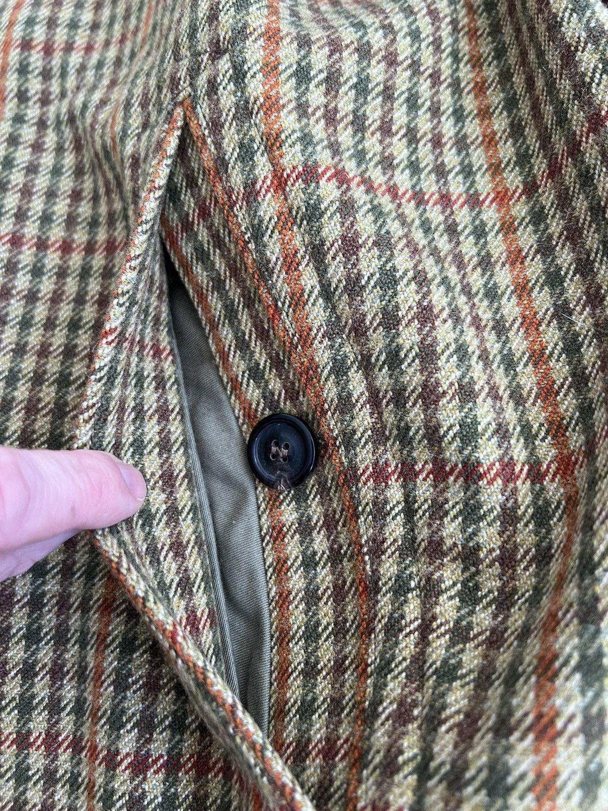 Maison Margiela $4.5k+ FW22 Lines 1 & 10 checked greatcoat, IT50 (oversized) Size US M / EU 48-50 / 2 - 10 Thumbnail