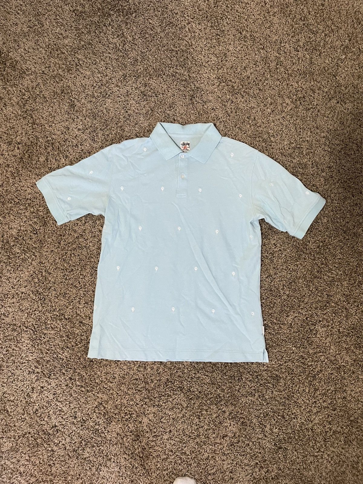 Stussy Vintage Stussy Skull Polo Size US M / EU 48-50 / 2 - 1 Thumbnail