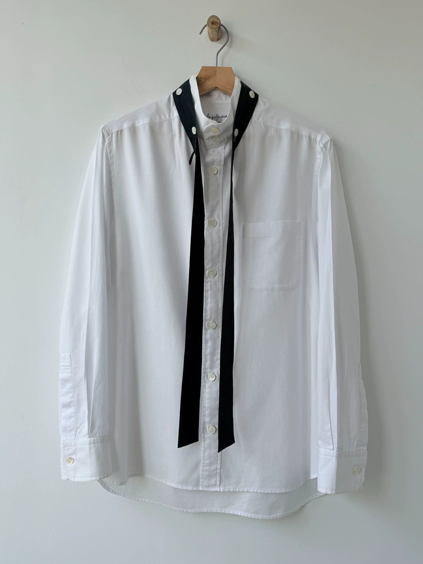 Yohji Yamamoto Yohji Yamamoto 2011AW Shirt Multi-tie Sash Size 2 Size US M / EU 48-50 / 2 - 2 Thumbnail