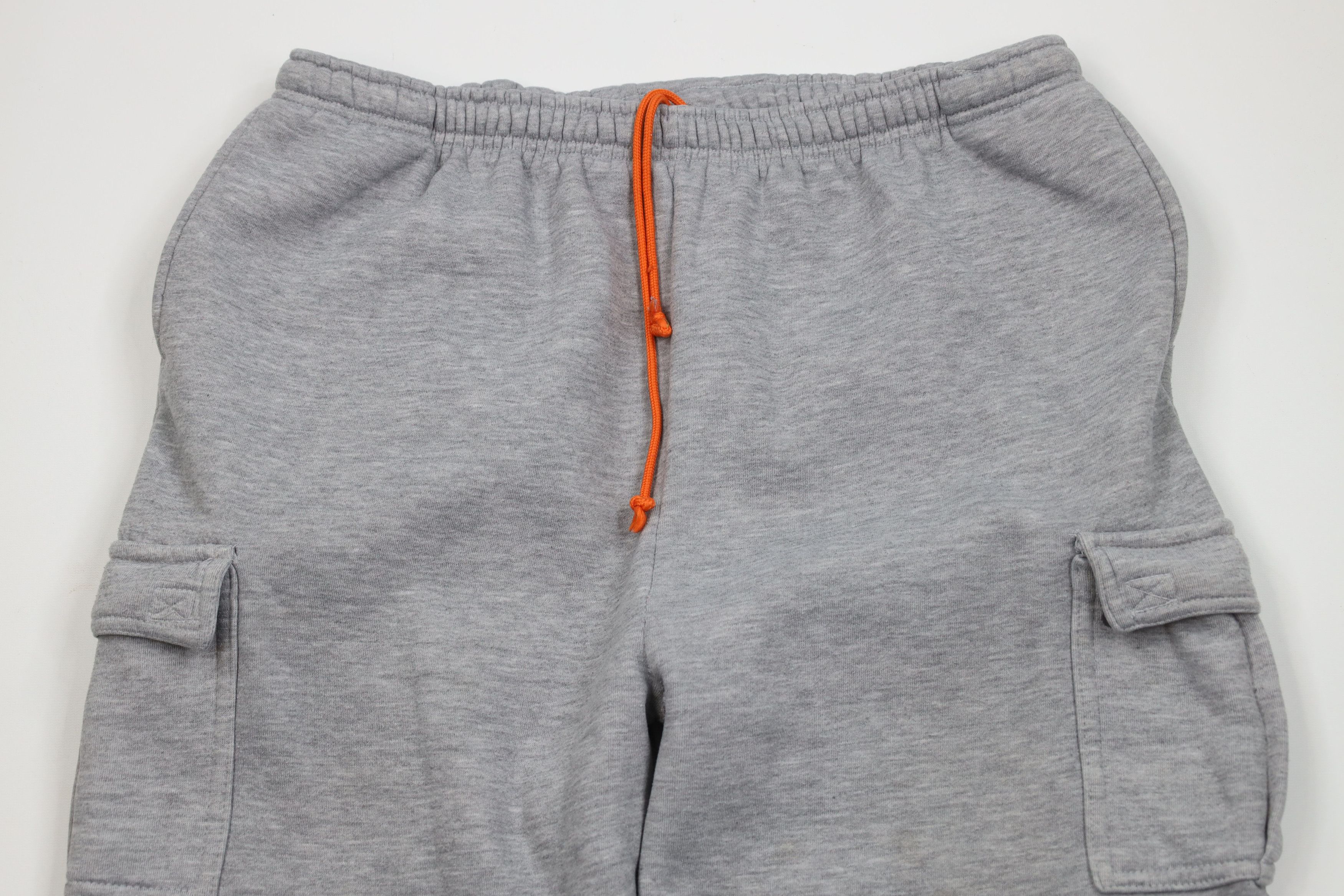 Vintage Vintage 90s Y2K Streetwear Blank Wide Leg Cargo Sweatpants Size US 40 / EU 56 - 2 Thumbnail