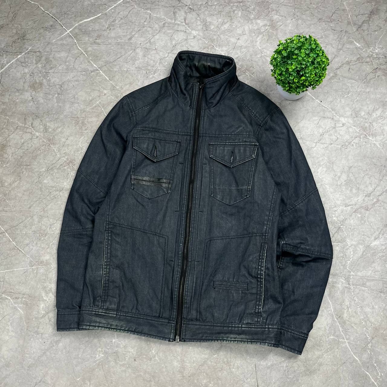 Japanese Brand Vintage Y2K Avant Gard Leather Jacket Opium Rare 90s Casual Size US M / EU 48-50 / 2 - 18 Thumbnail