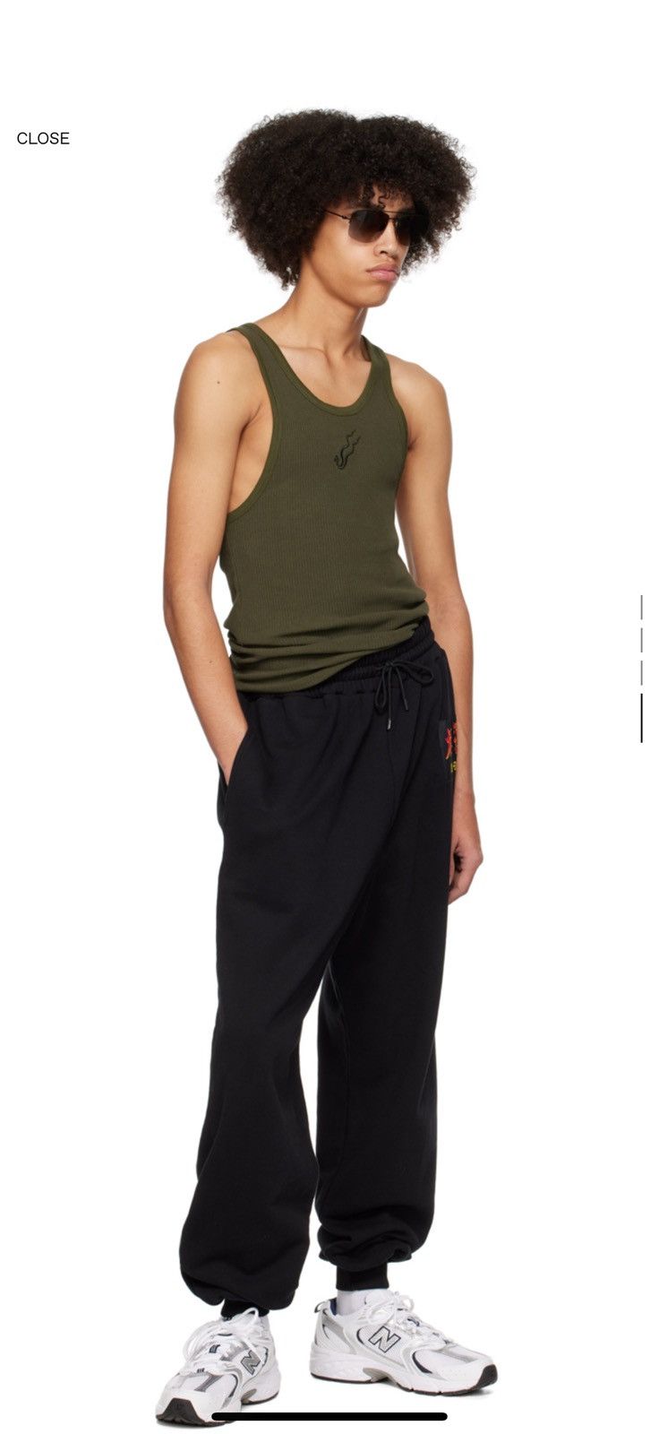 LUU DAN LU’U DAN BLACK KUNGFU LOUNGE PANTS Size US 29 - 5 Thumbnail