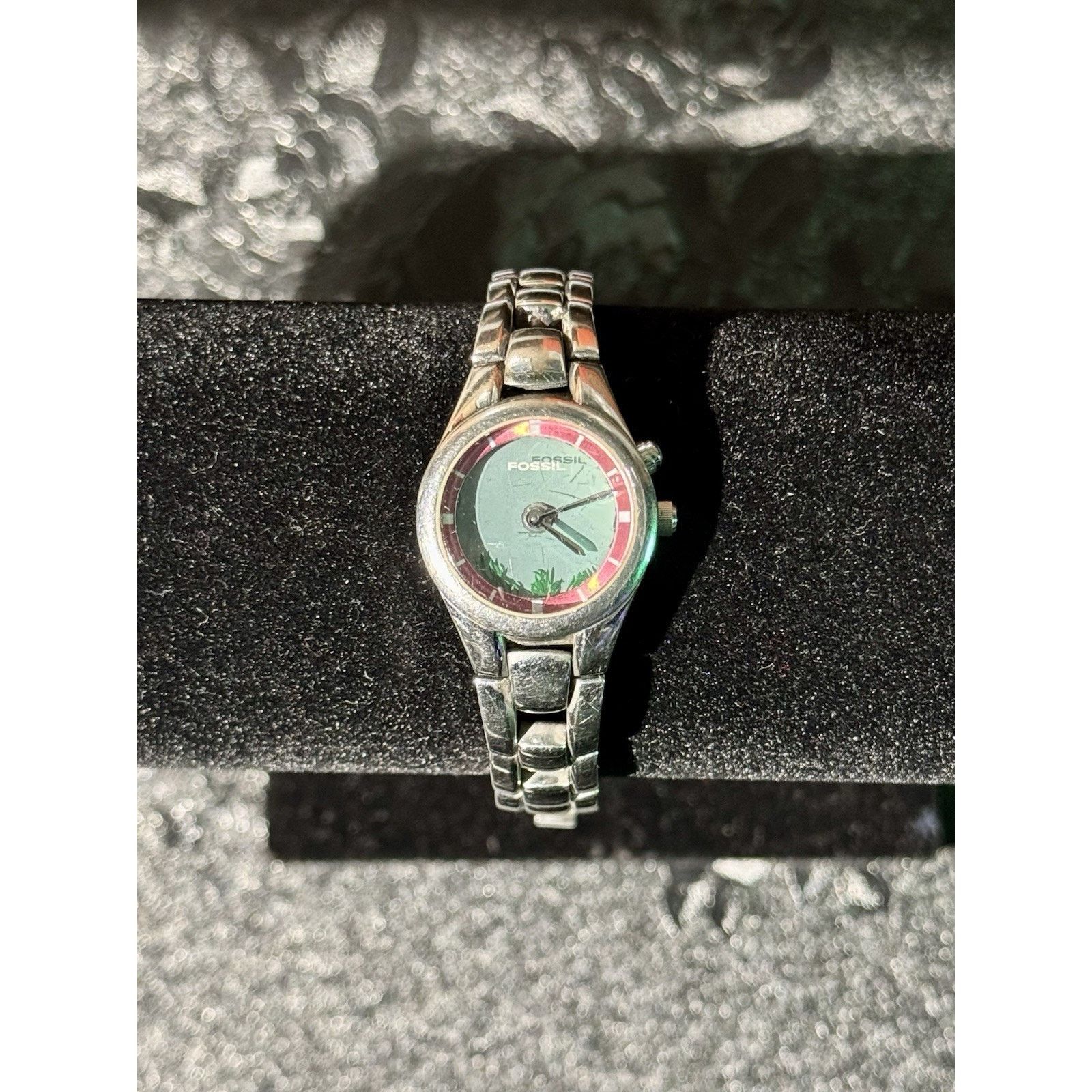 Fossil × Vintage Super Rare Fossil Big Tic BG-2151 Men's Watch