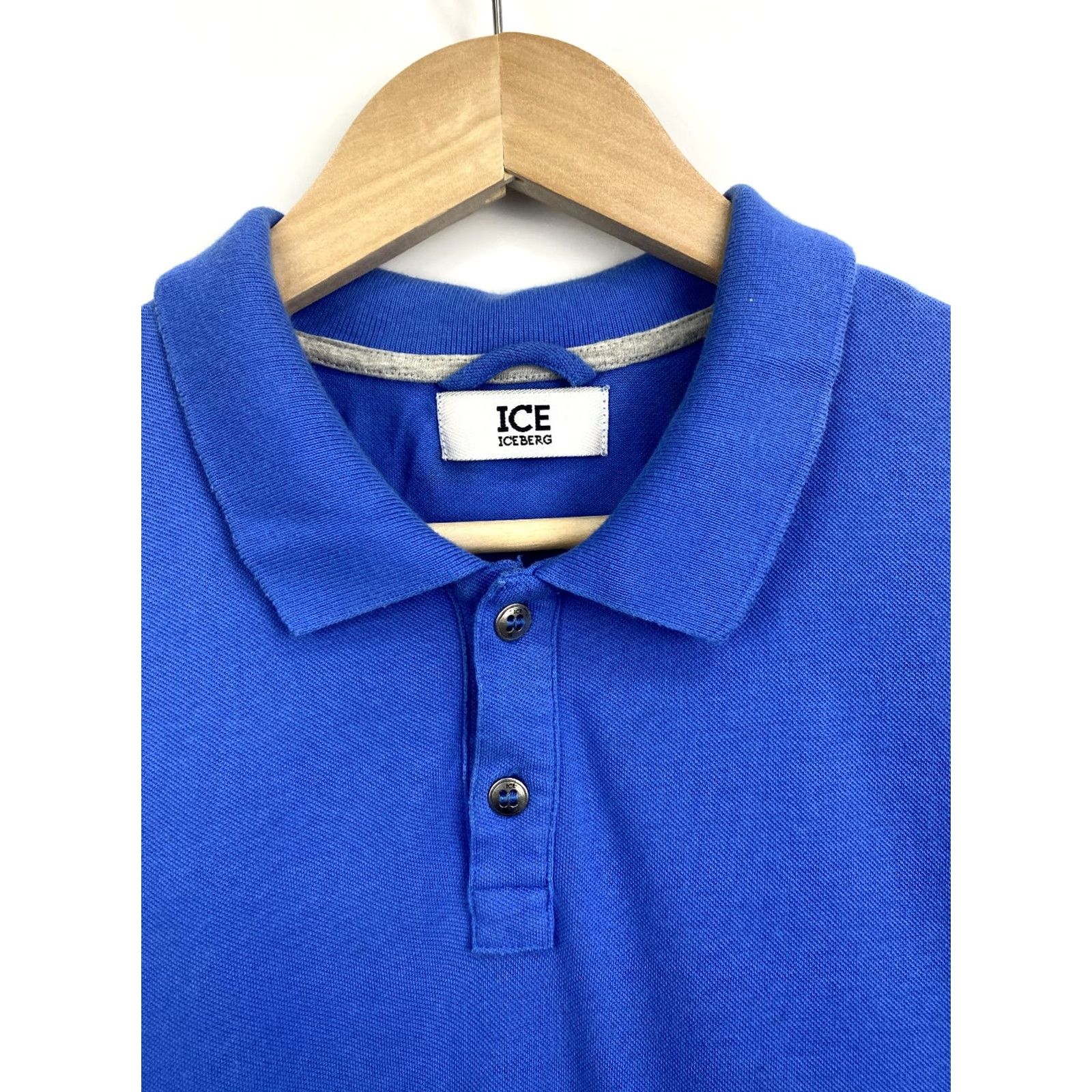 Vintage Vintage Iceberg T-Shirt M Blue 90s Polo rare retro hype Mens Size US M / EU 48-50 / 2 - 6 Thumbnail