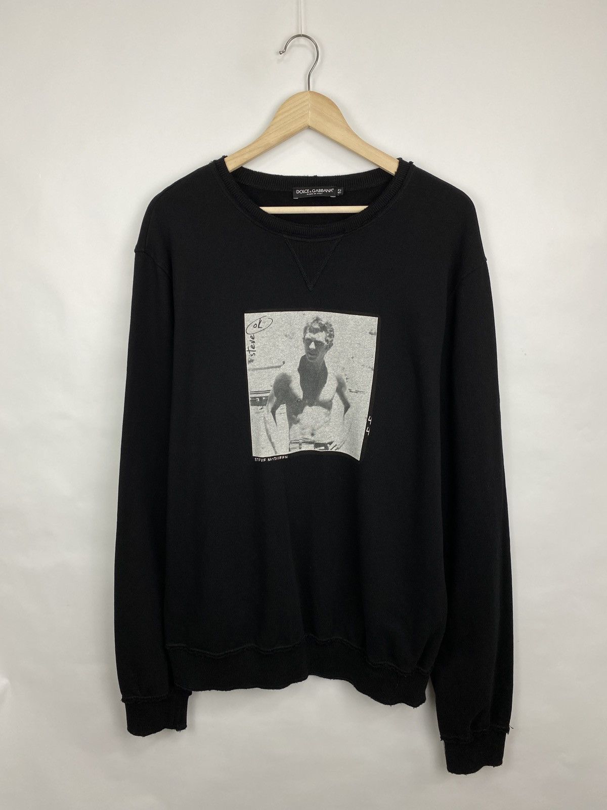 Dolce & Gabbana 🇺🇸 Dolce Gabbana Steve McQueen American Film Actor Sweatshirt Size US XL / EU 56 / 4 - 3 Thumbnail