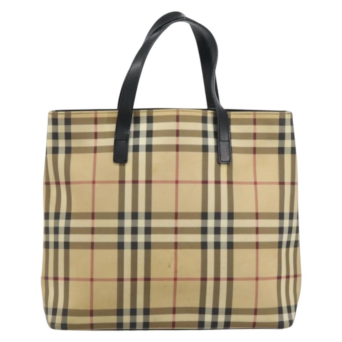 Burberry Burberry Nova Check Tote canvas check pattern Size ONE SIZE - 1 Thumbnail