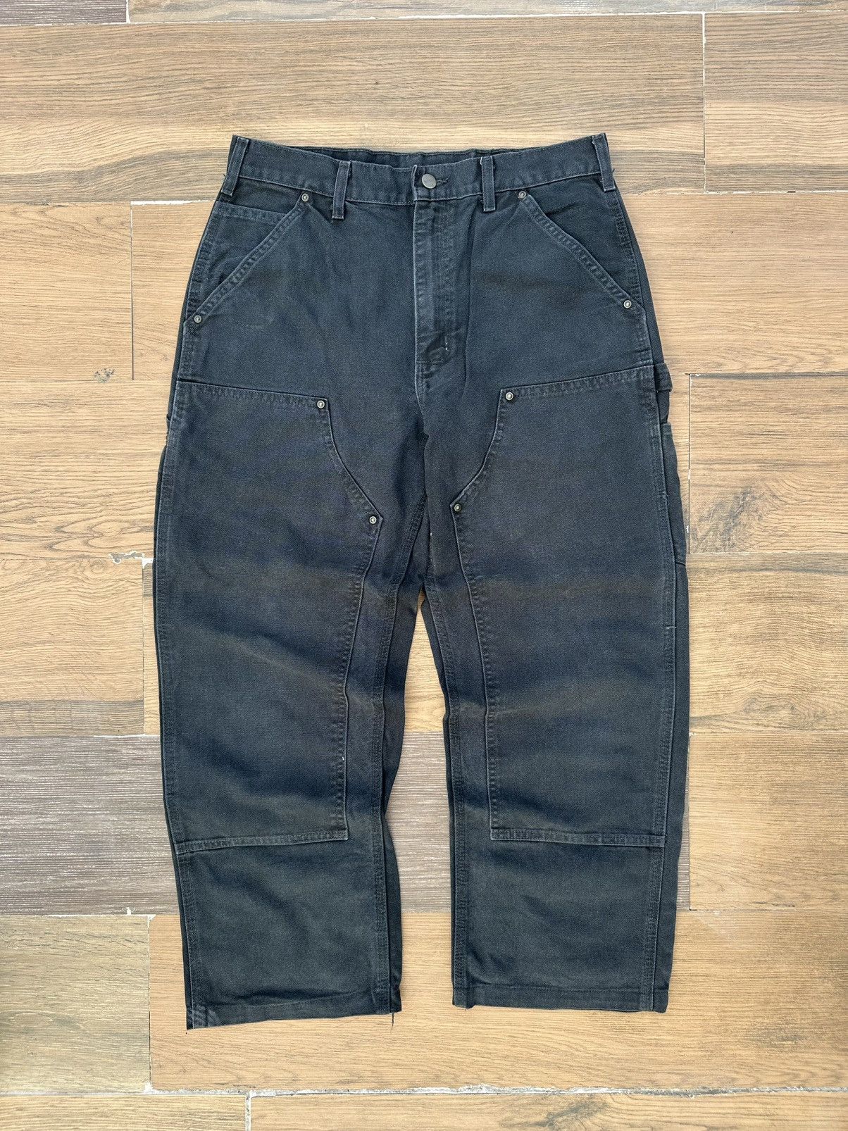 Carhartt Carhartt Double Knee - B136 BLK🖤 Size US 32 / EU 48 - 1 Thumbnail