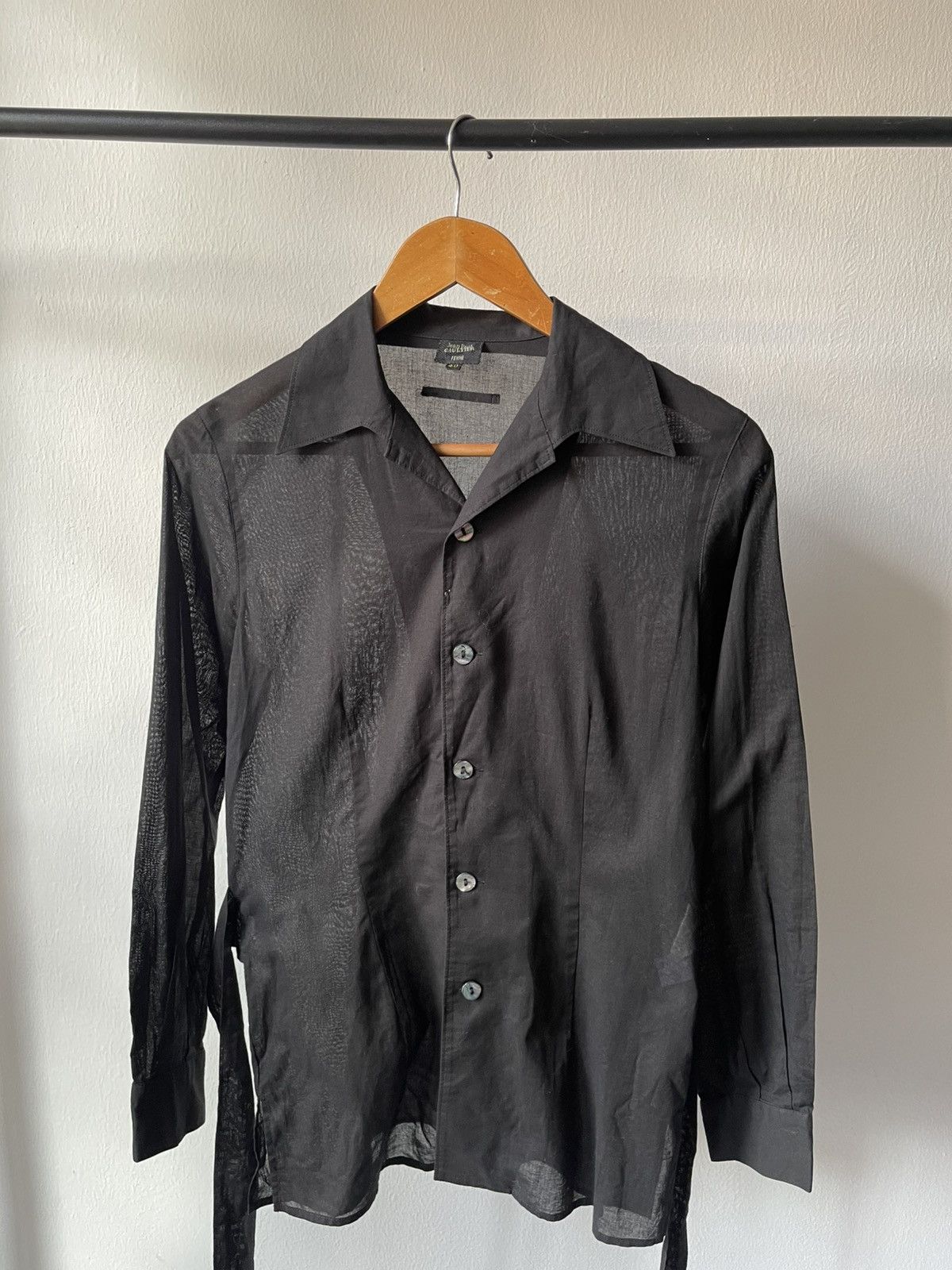 Jean Paul Gaultier 90s Jean Paul Gaultier Button Up Shirt 11 Size S / US 4 / IT 40 - 4 Thumbnail