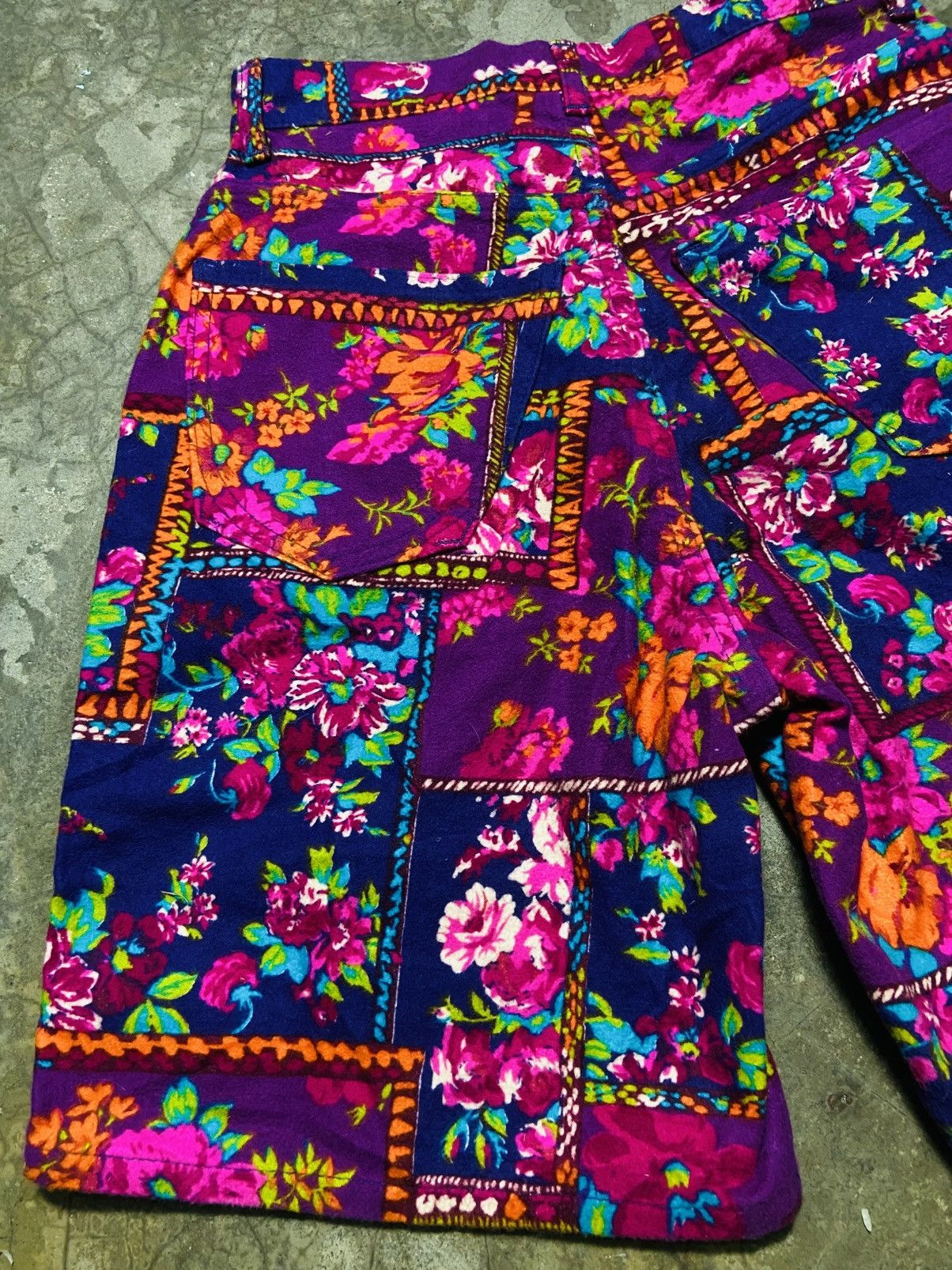 Kenzo Kenzo Jeans Motive Flowers Short Pant Size 24" / US 00 / IT 34 - 9 Thumbnail