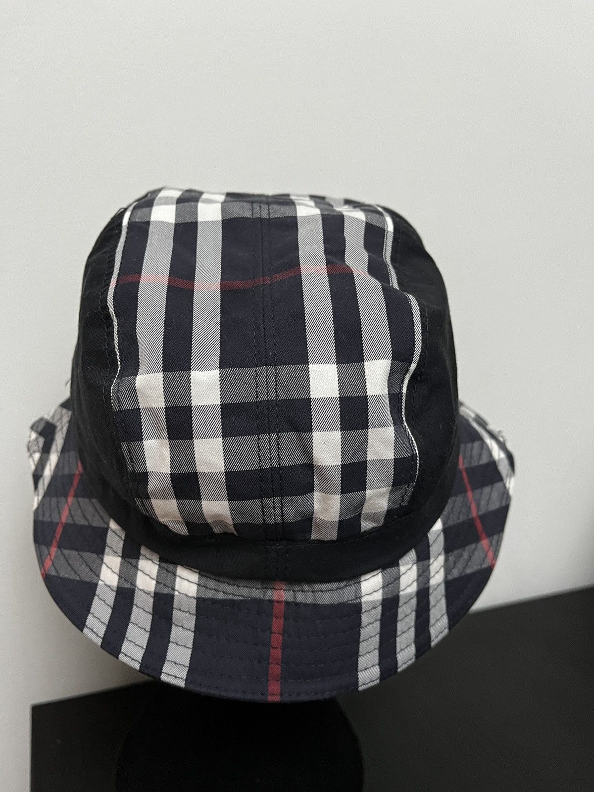 Burberry × Gosha Rubchinskiy GOSHA x Burberry Check Print Bucket Hat (unisex) Size ONE SIZE - 12 Thumbnail