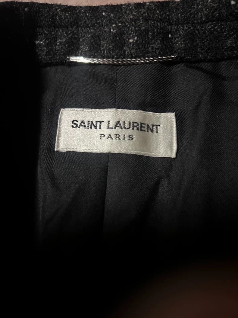 Yves Saint Laurent Saint Laruent 21 FW Snowflake Ink Splash Suit 2502-Nextarro Size 46R - 4 Thumbnail