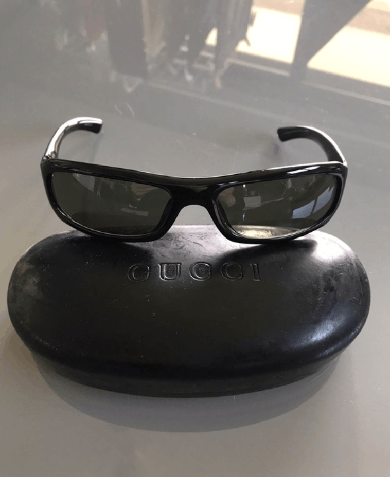 Gucci Gucci Sunglasses 1998 Mask Shield Sport Bike Pop Vintage Size ONE SIZE - 3 Thumbnail