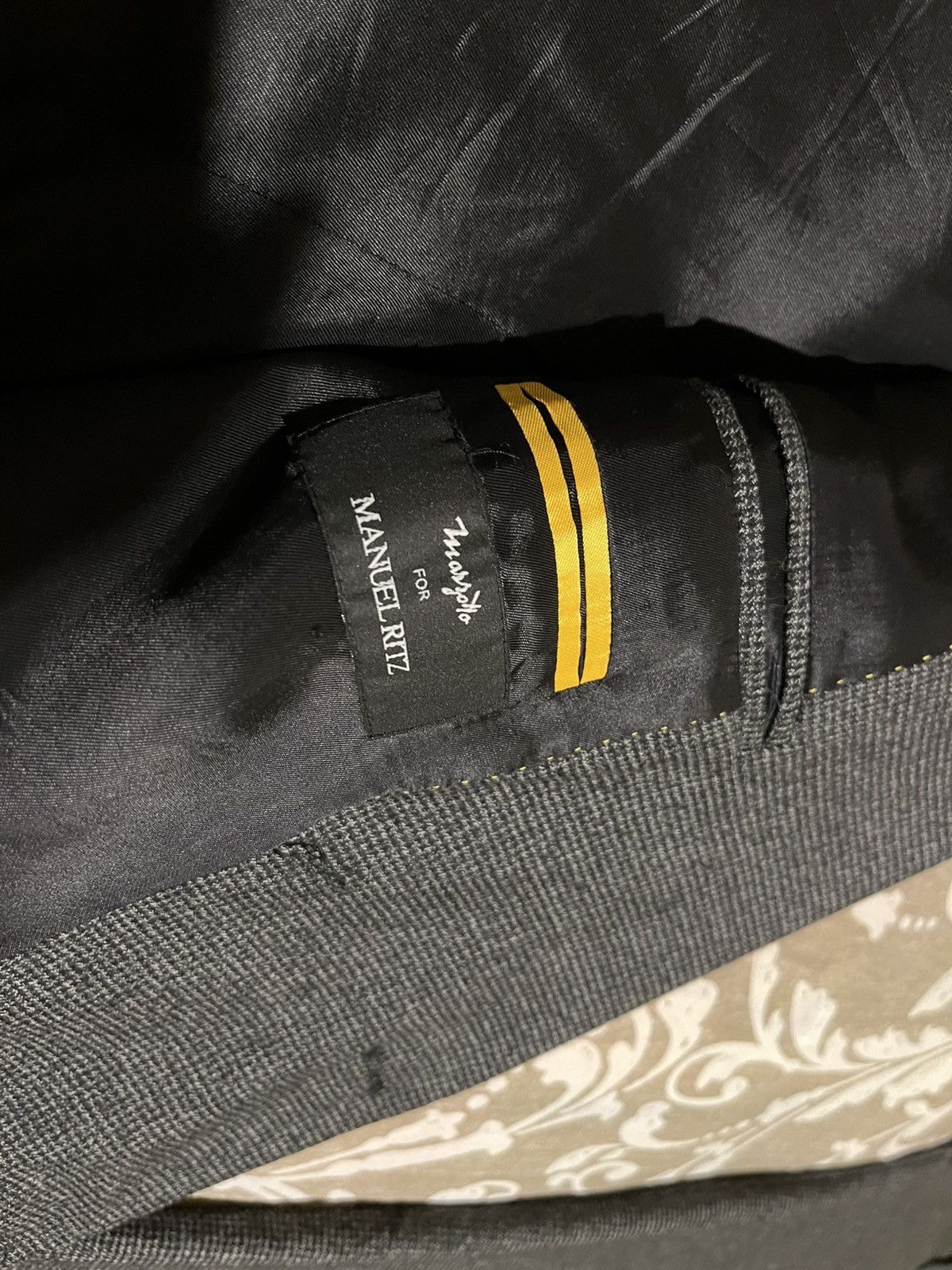 Manuel Ritz Manuel Ritz Double breasted suit Size 50S - 4 Thumbnail