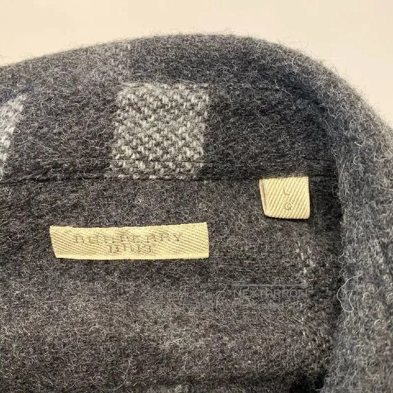 Burberry Burberry Black Wool Men's Outerwear Jacket. Size US L / EU 52-54 / 3 - 3 Thumbnail