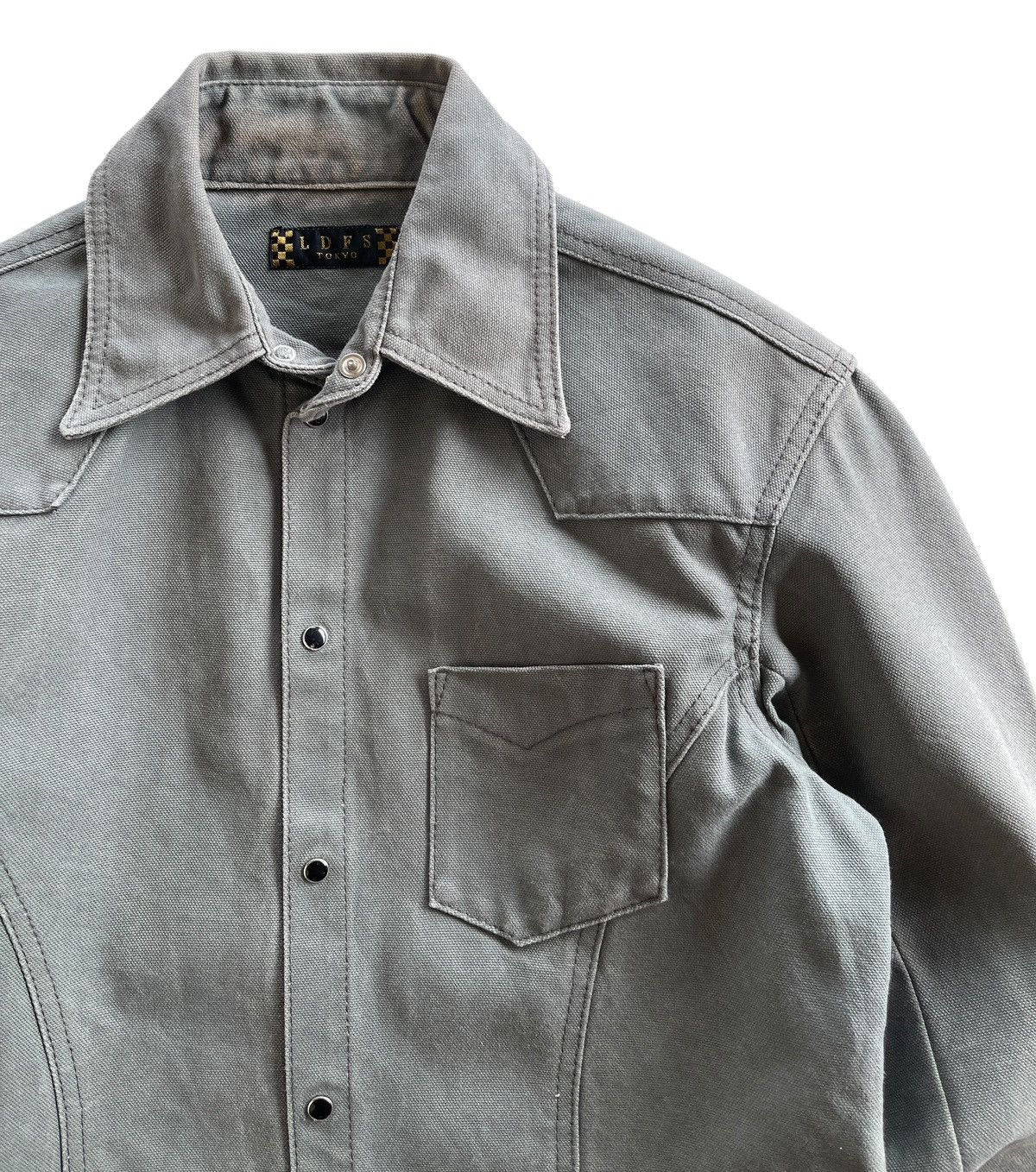Vintage LDFS Tokyo Canvas Western Jacket Size US L / EU 52-54 / 3 - 7 Thumbnail