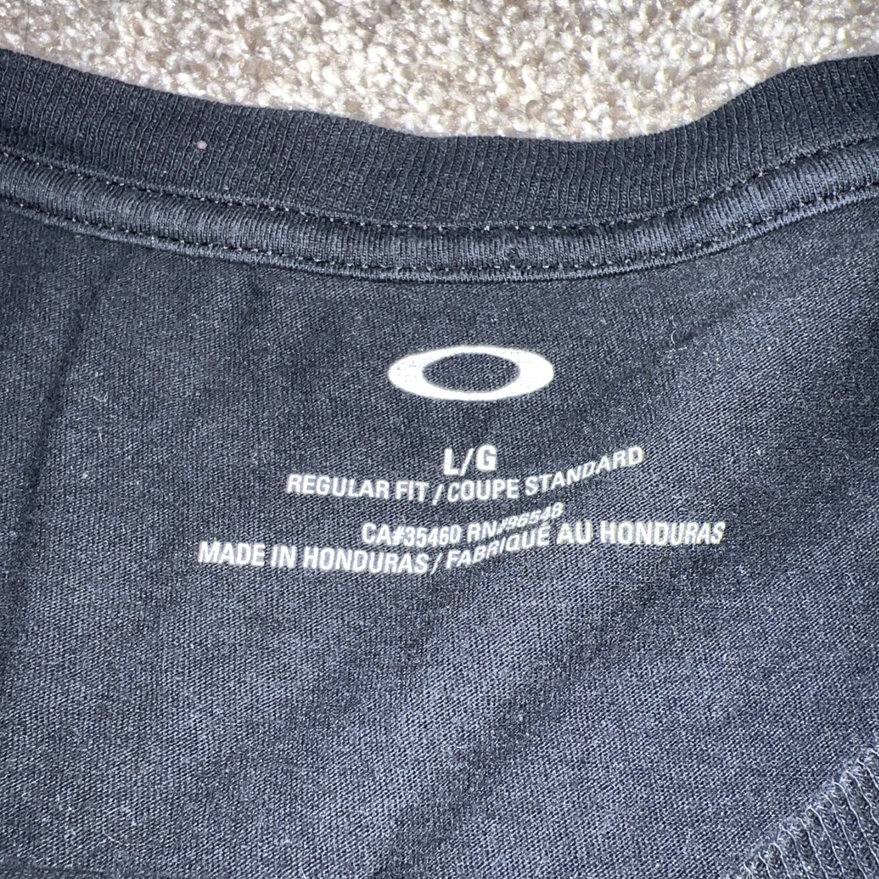 Oakley Oakley Black Logo T-Shirt Mens Size L Black Oakley Logo T-Shirt Men L Size US L / EU 52-54 / 3 - 3 Thumbnail