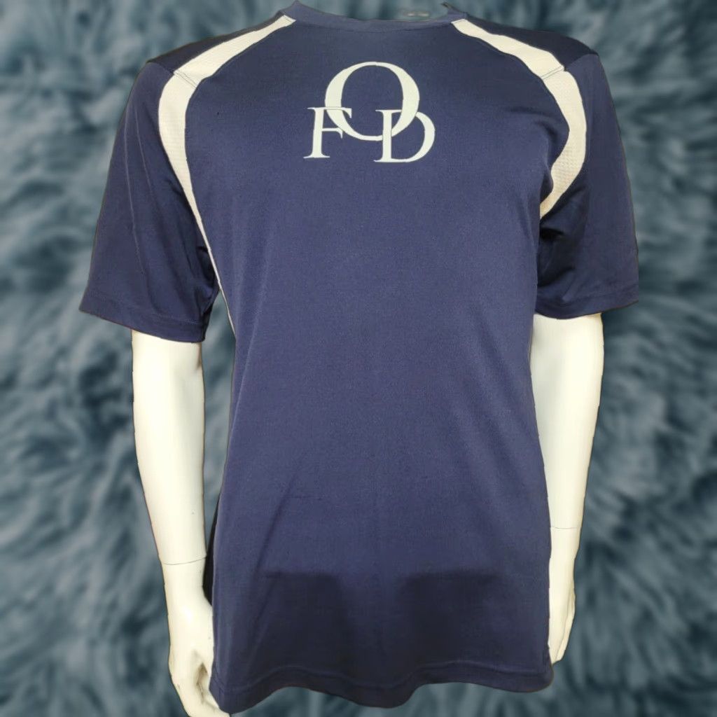 Vintage Oregon OH Fire Department Performance Jersey T Shirt Large Nice OFD Sport Tek Blue Short Sleeve Mens T-Shirt Fire Fighter Graphic Tee USA 2000s Size US L / EU 52-54 / 3 - 1 Thumbnail