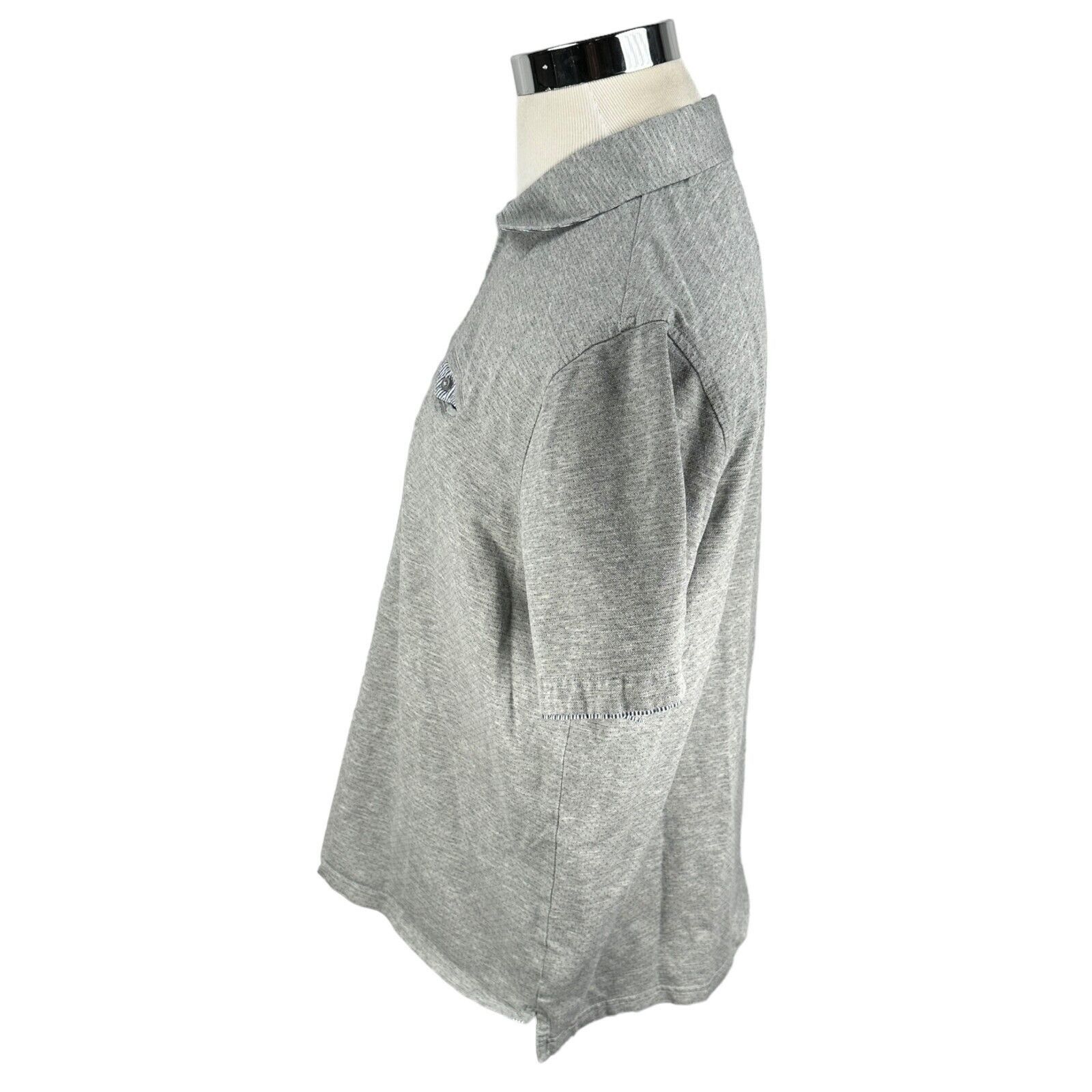 Raffi Raffi Polo Shirt Men's XL Gray Cotton Short Sleeve Pullover Size US XL / EU 56 / 4 - 3 Thumbnail