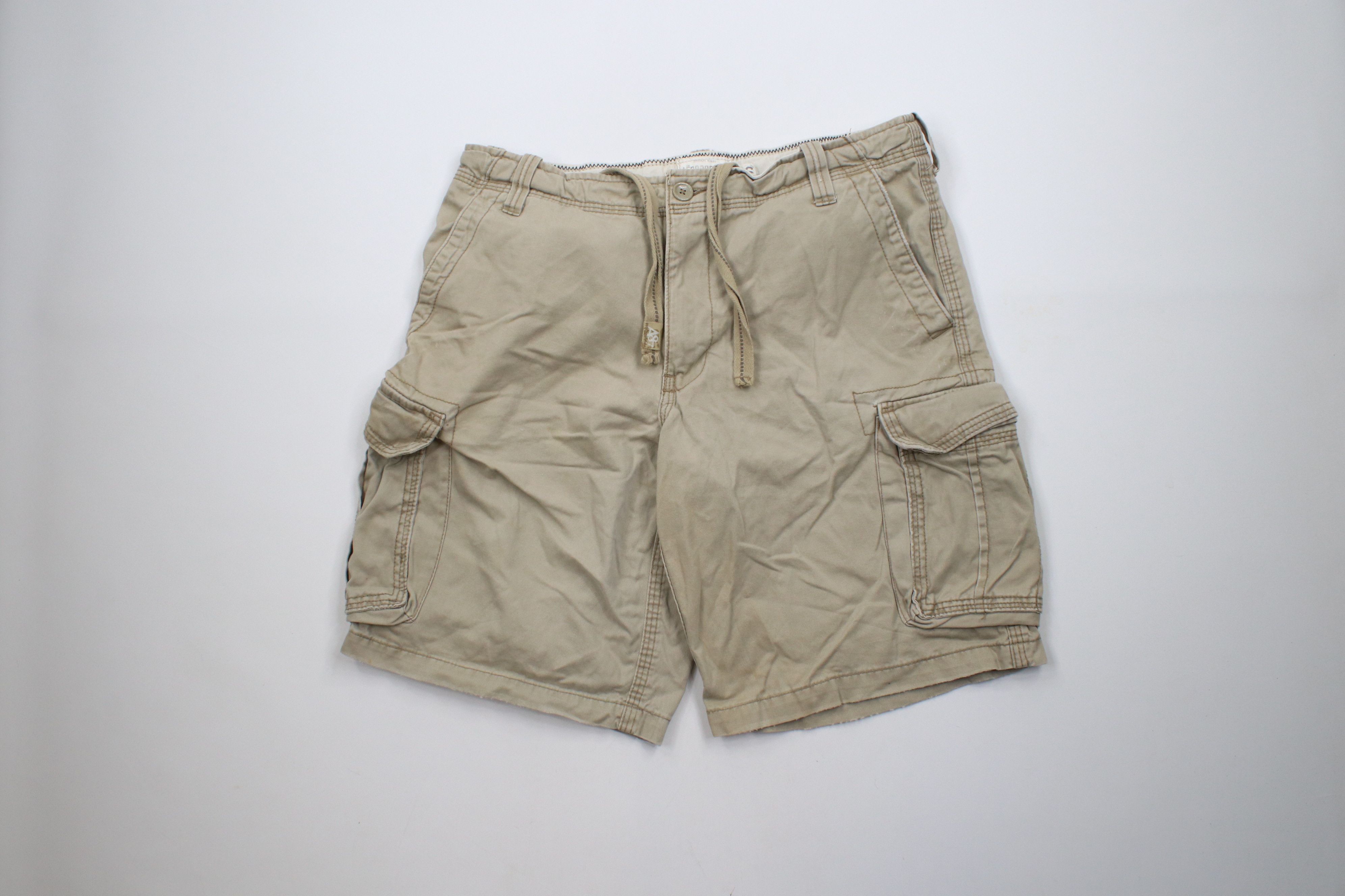 Aeropostale × Vintage Vintage Y2K Aeropostale Heavyweight Cargo Shorts Cotton Size US 36 / EU 52 - 1 Thumbnail