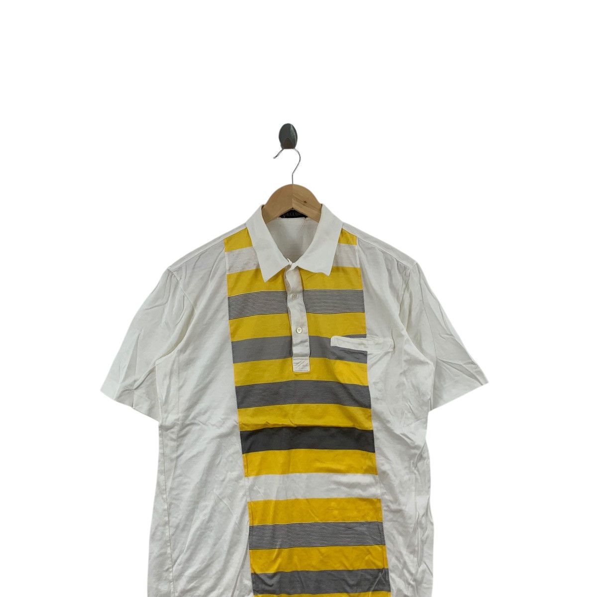 Vintage Vintage 90’ ALGEBRA JAPAN SPORTSWEAR Abstract Polo Tee Size US S / EU 44-46 / 1 - 2 Thumbnail