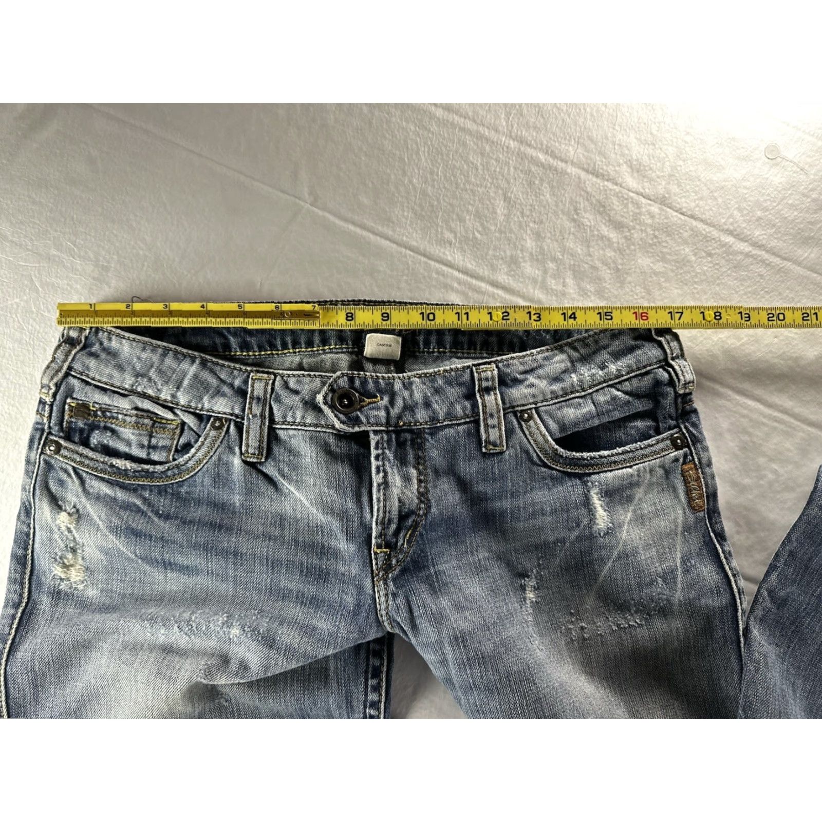 Silver Jeans Co. Silver Jeans Suki Surplus Jeans Women 32x33 Bootcut Blue Medium Wash 5-Pocket Regular Rise Size 24" / US 00 / IT 34 - 7 Thumbnail