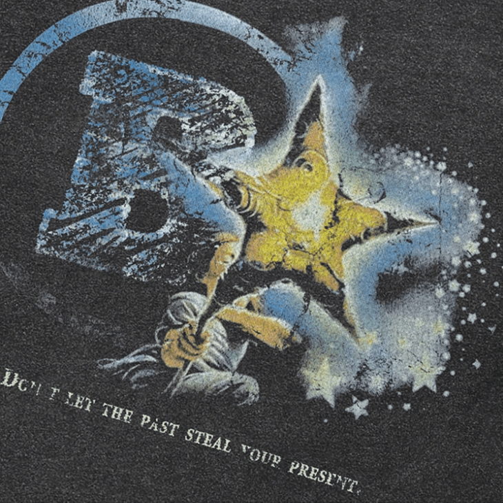 Japanese Brand × Vintage "B-Star-L" Oversized T-shirt Size US L / EU 52-54 / 3 - 2 Thumbnail