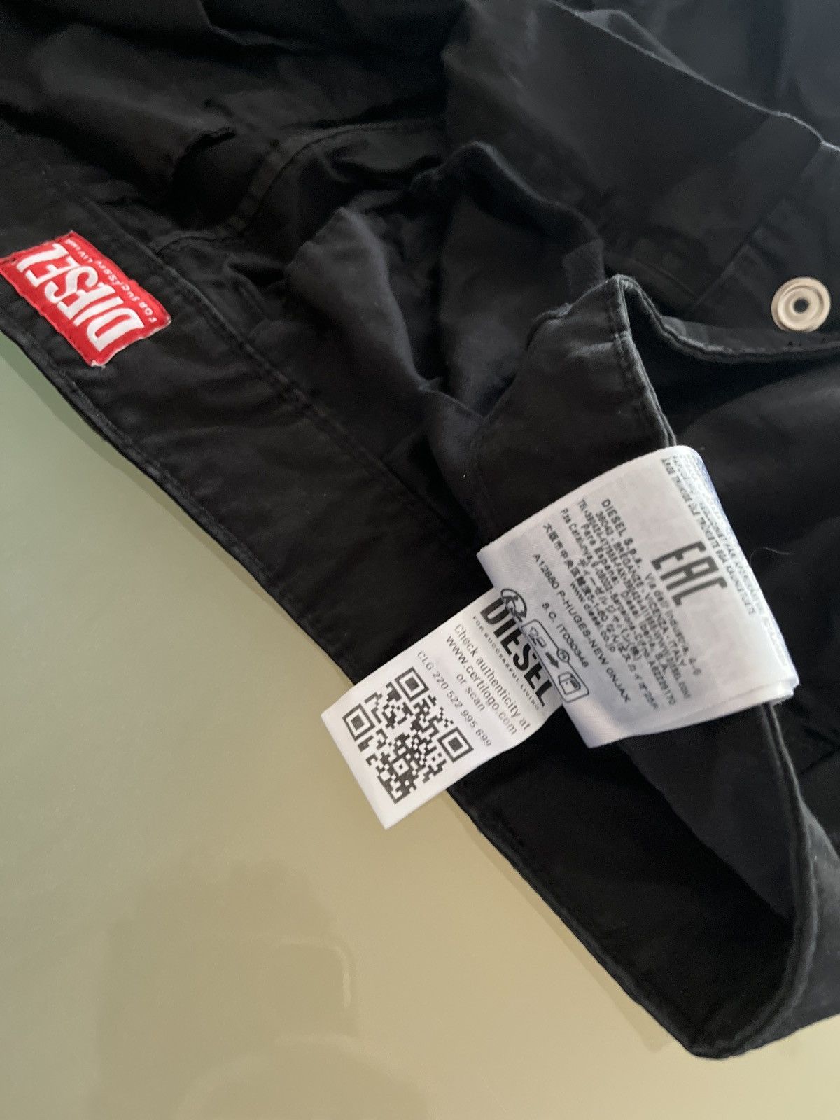 Diesel Diesel Cargo Pants – Black – Size 48 Size US 44 / EU 60 - 6 Thumbnail