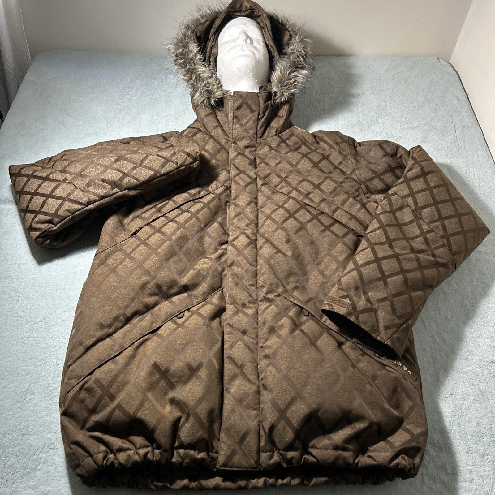 Burton BURTON Mushroom Dryride Fur Hood Goose Down Puff Jacket Med Size US M / EU 48-50 / 2 - 24 Thumbnail