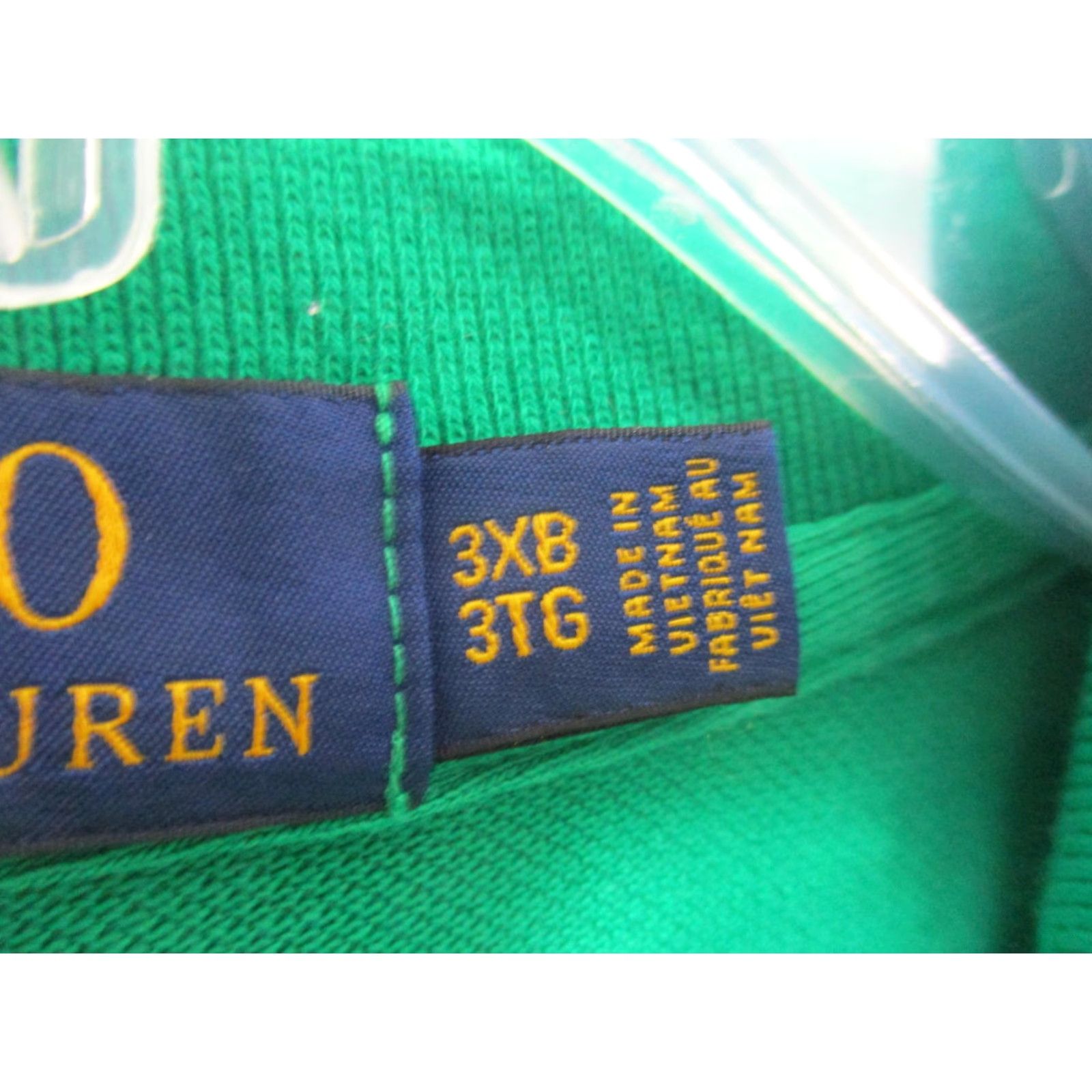 Polo Ralph Lauren Polo Ralph Lauren Polo Shirt Mens 3XB Green Big & Tall Short Sleeve Polo Shirt Mens Green 3XB Large? Size US XXL / EU 58 / 5 - 6 Thumbnail