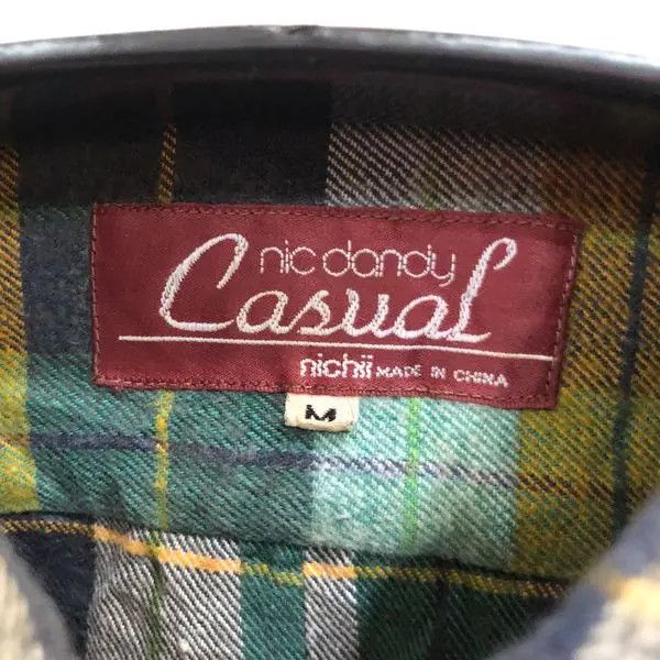 Flannel × Vintage Vintage Nichii Plaid Tartan Flannel Shirt 👕 Size US XS / EU 42 / 0 - 3 Thumbnail