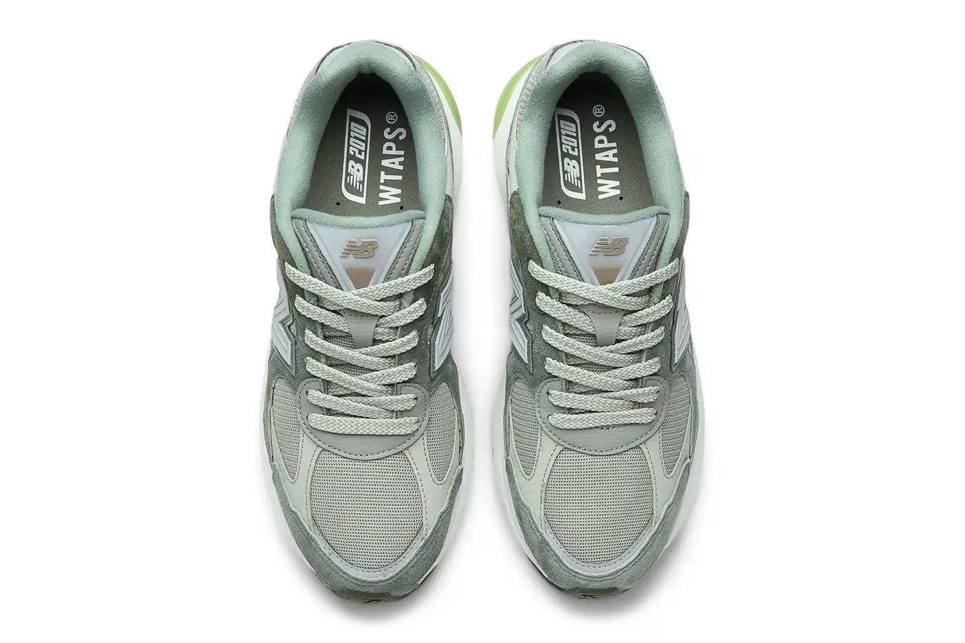 New Balance × Wtaps New Balance Abzorb 2010 WTAPS Agave Green Size US 13 / EU 46 - 4 Thumbnail