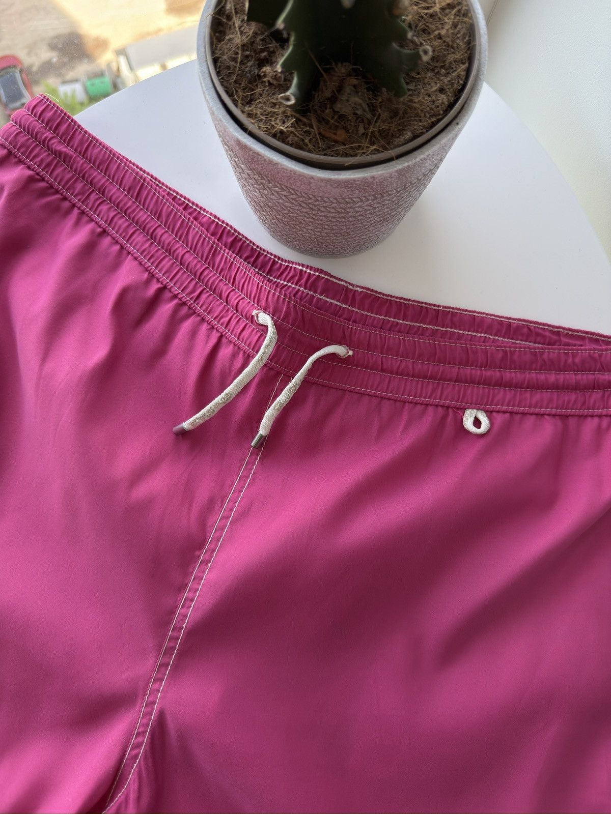 Loro Piana Loro Piana Swim Shorts Pink L Size US 34 / EU 50 - 4 Thumbnail