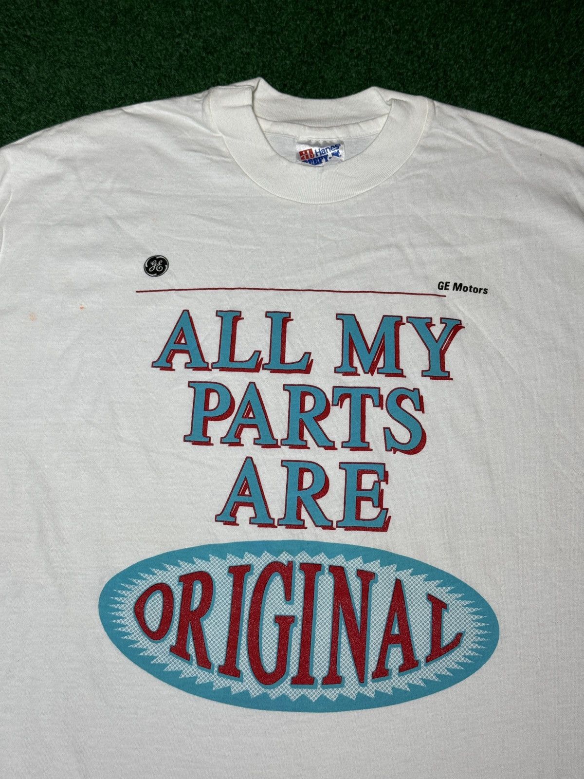 Hanes Vintage General Electric All My Parts Original XL T Shirt Size US XL / EU 56 / 4 - 2 Thumbnail