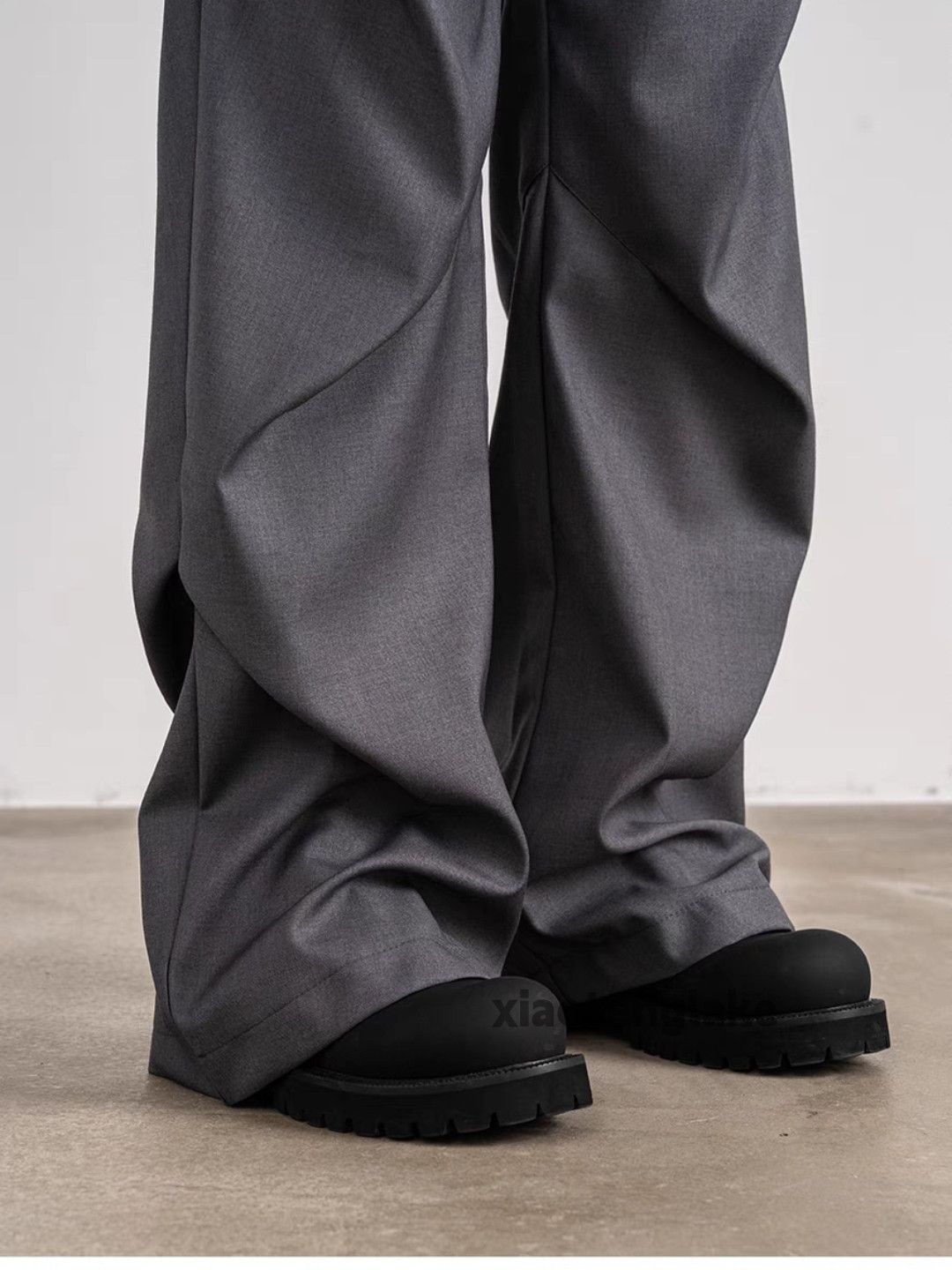 Designer Utility skate hiphop pleated yuppie loose baggy pants Size US 32 / EU 48 - 7 Thumbnail